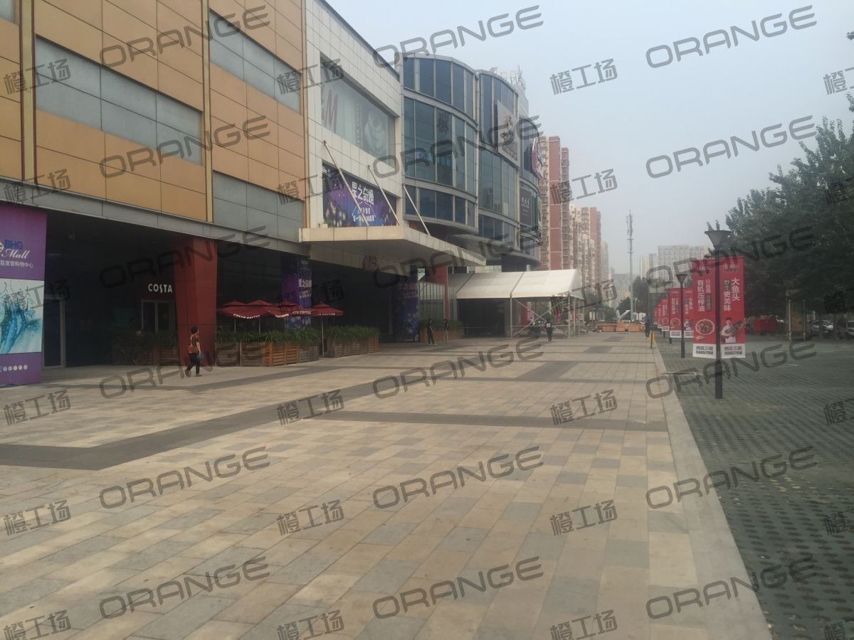 北京常营华联-室外购物中心南侧东部广场2