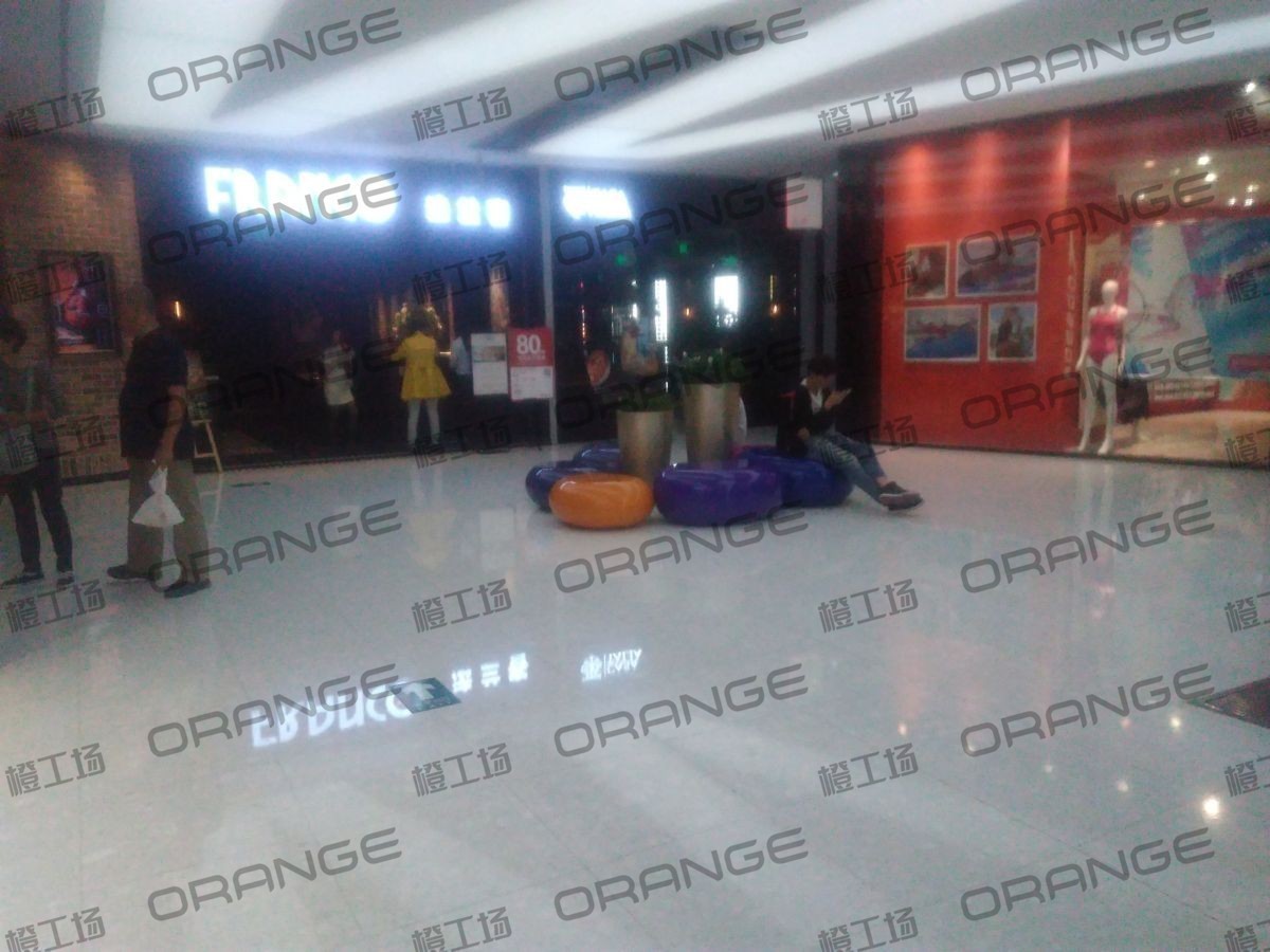 北京来福士广场-室内四楼东侧扶梯东走廊3