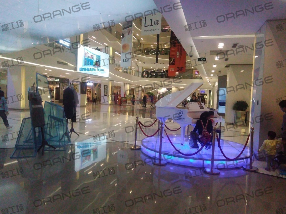 北京凯德晶品购物中心-室内一楼中厅1