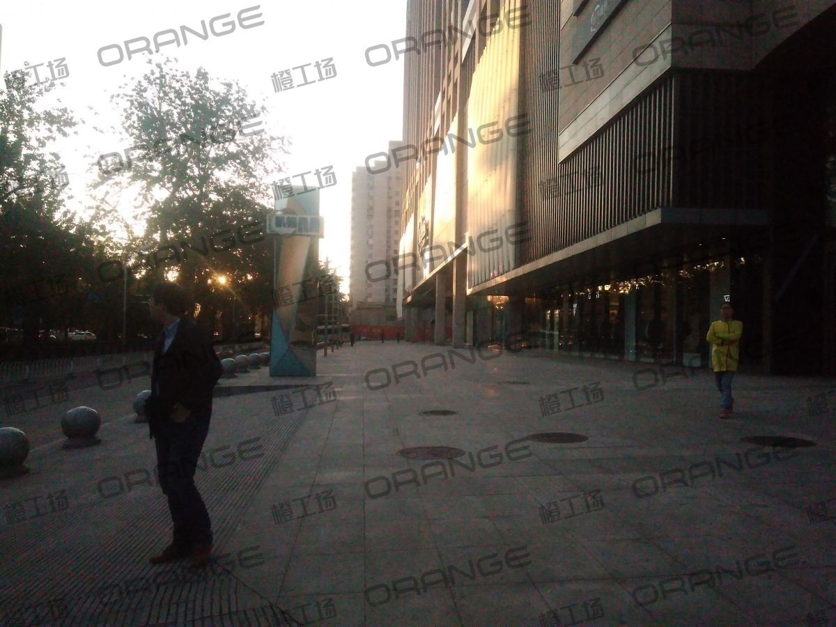 北京凯德晶品购物中心-室外南门门南广场3