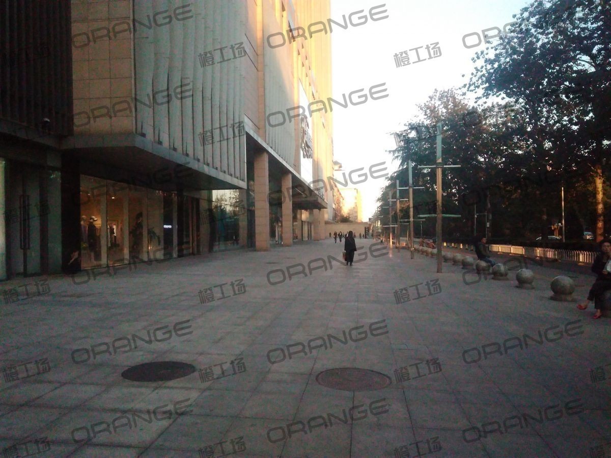 北京凯德晶品购物中心-室外南门门南广场4