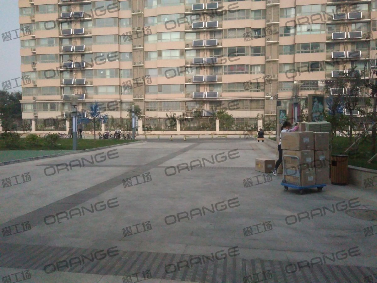 北京银座和谐广场购物中心-室外西北门北过道4