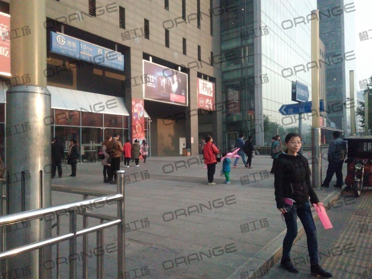 北京西直门凯德mall-室外西侧西门门西走廊3