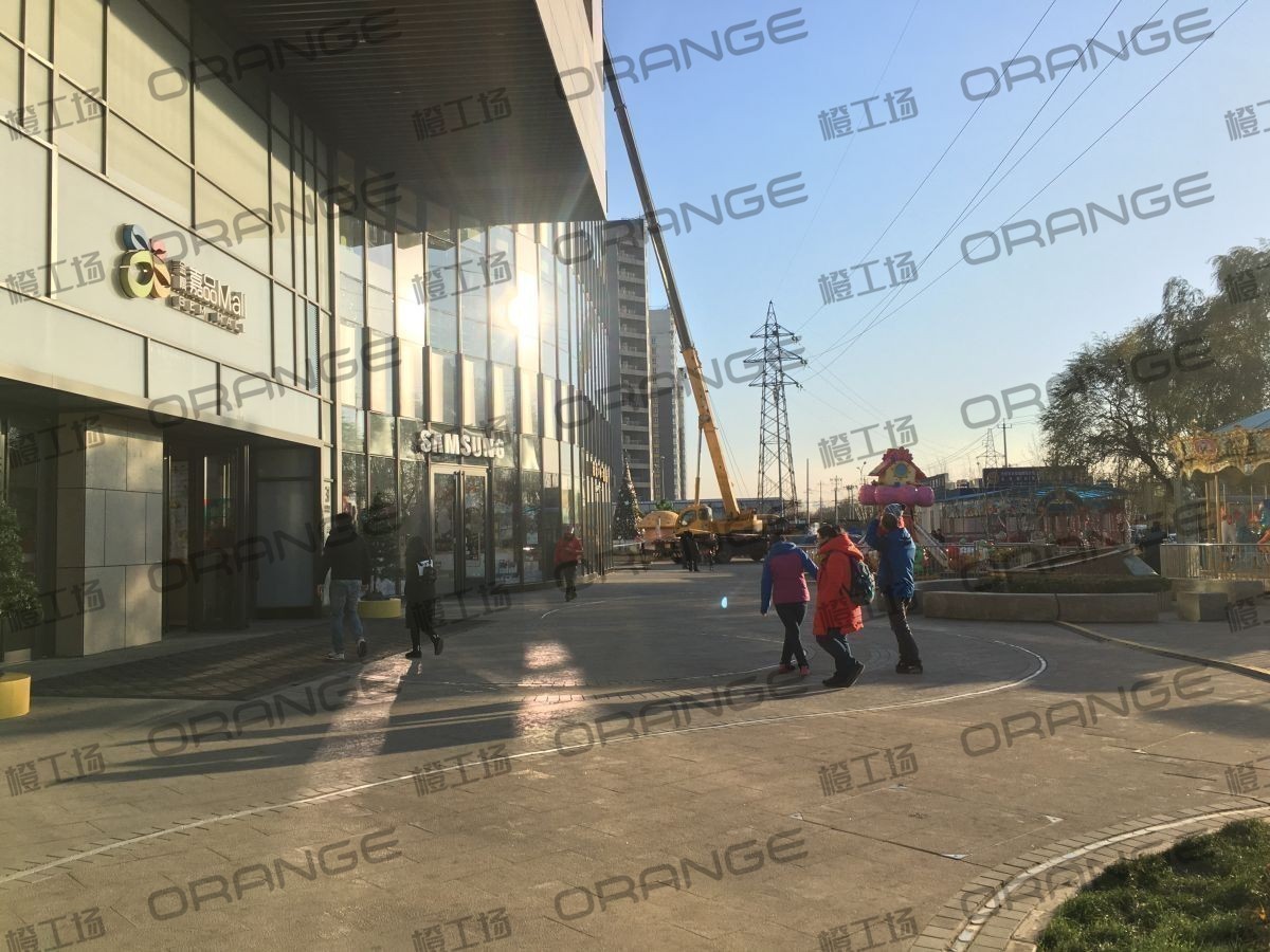 北京金隅嘉品mall-室外西门门前3