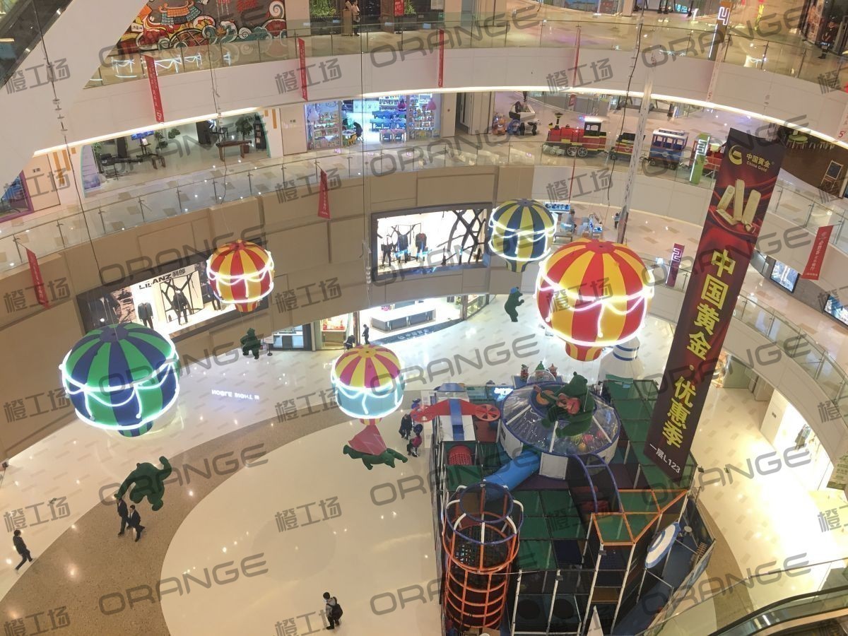 北京金隅嘉品mall-室内一楼中庭1