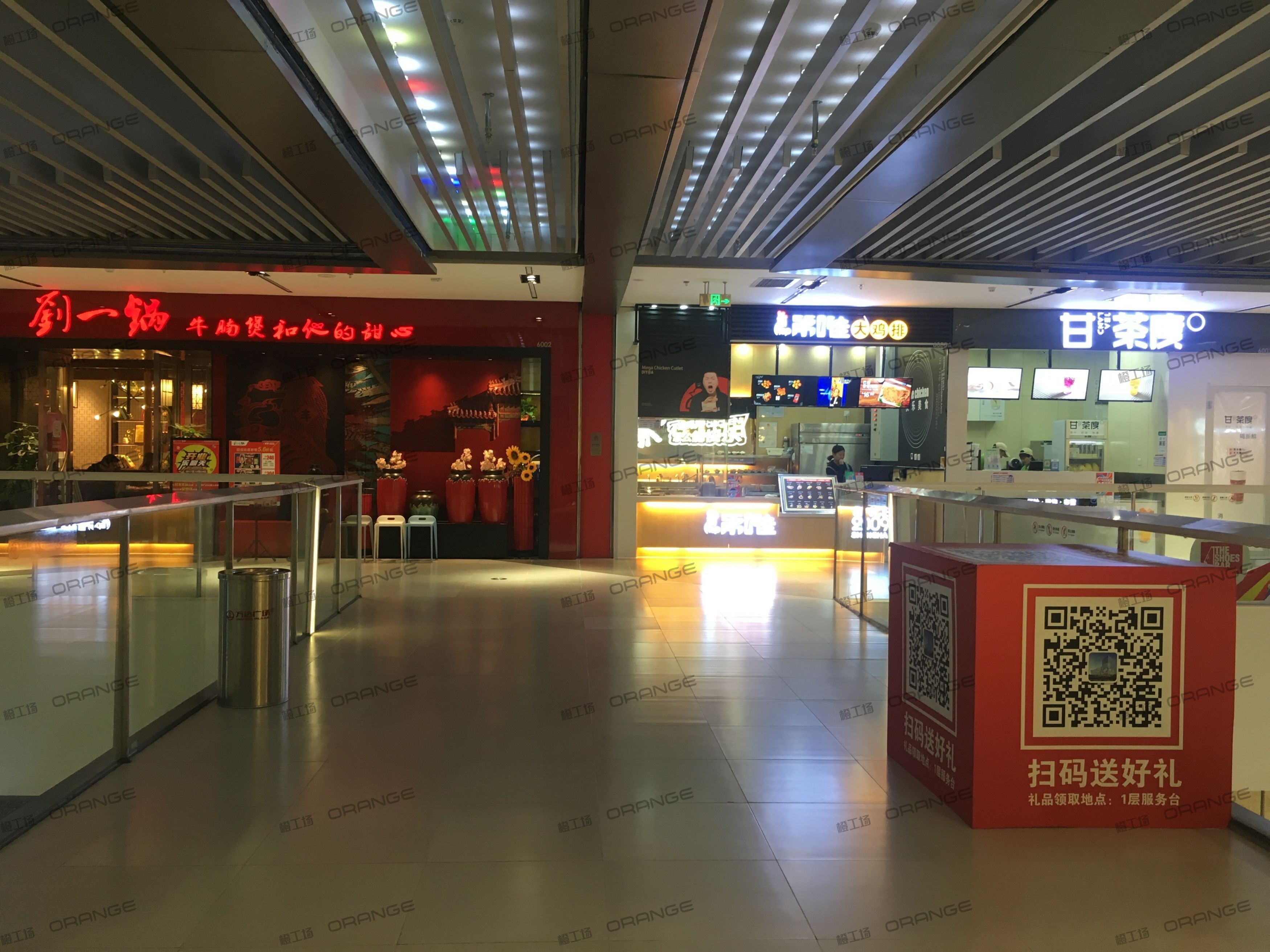北京西铁营万达广场-室内六层西部走廊2