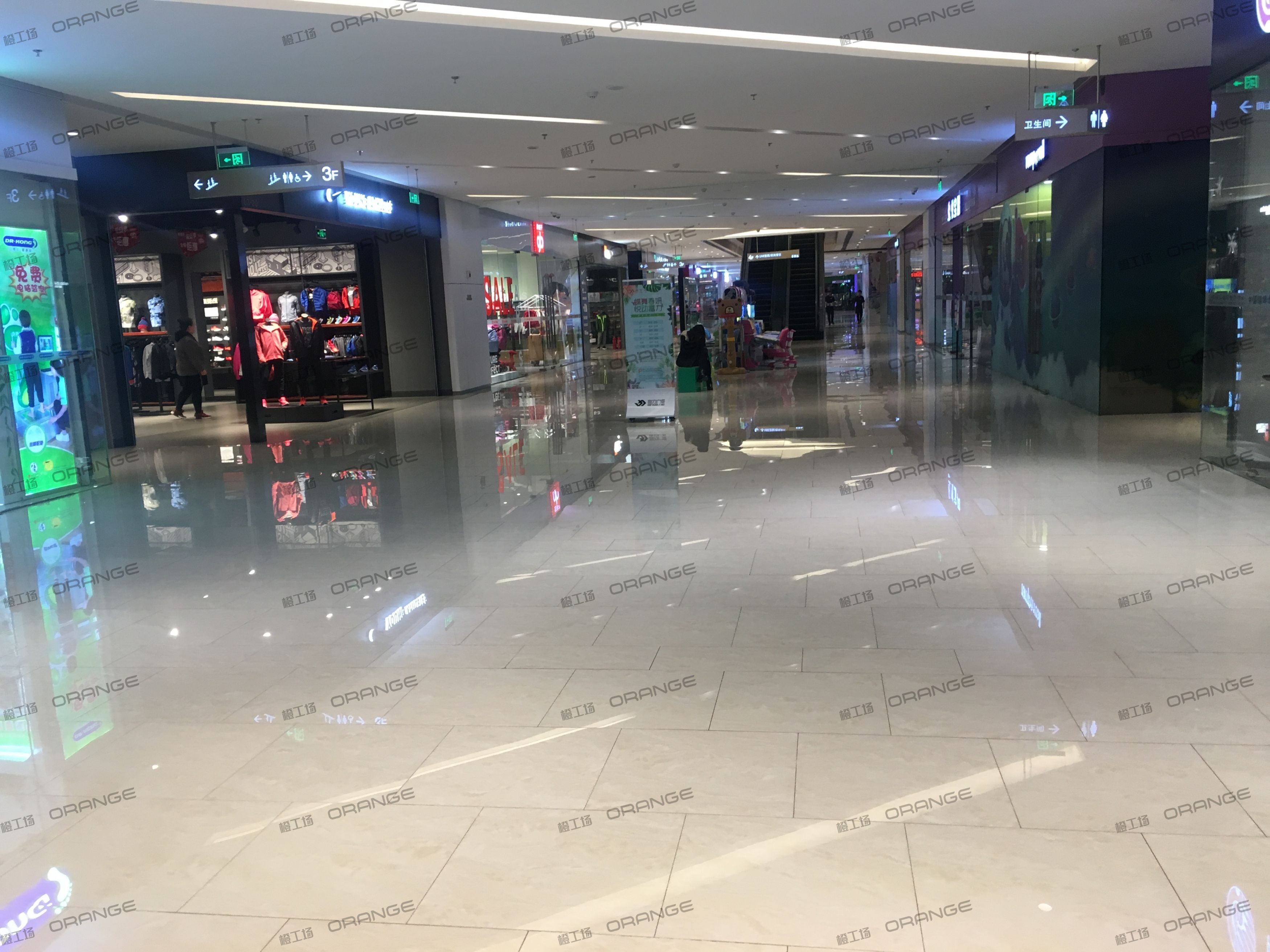 太原富力广场-室内三层东走廊3