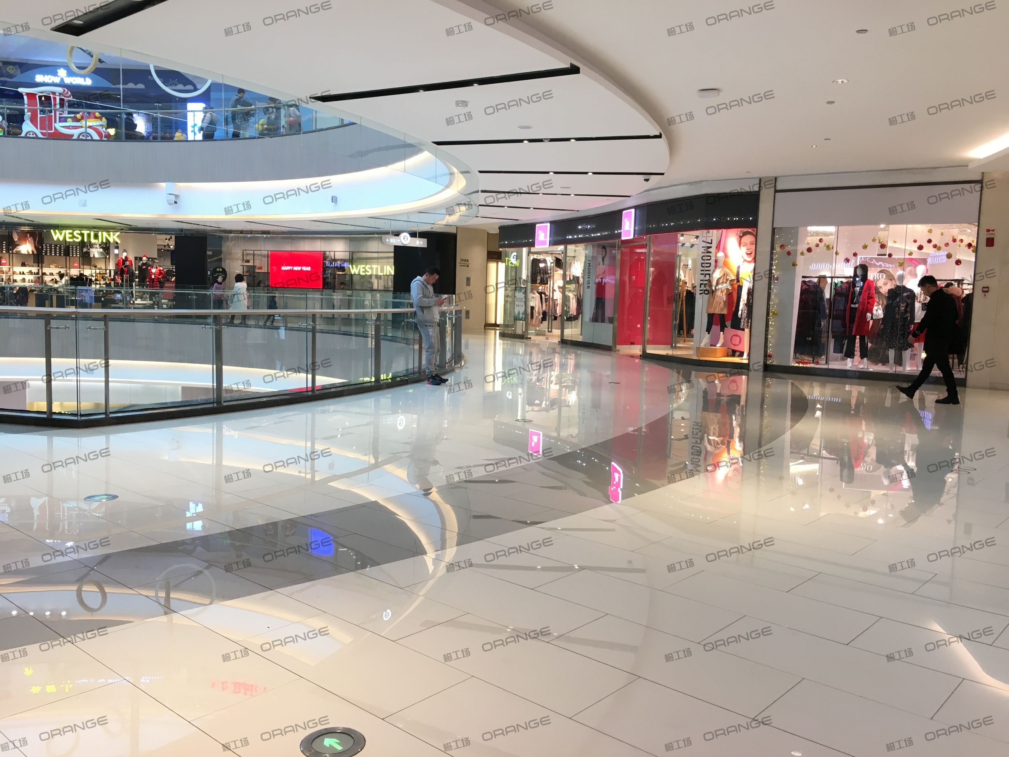郑州CITYON熙地港-室内二层西侧中庭环廊北2