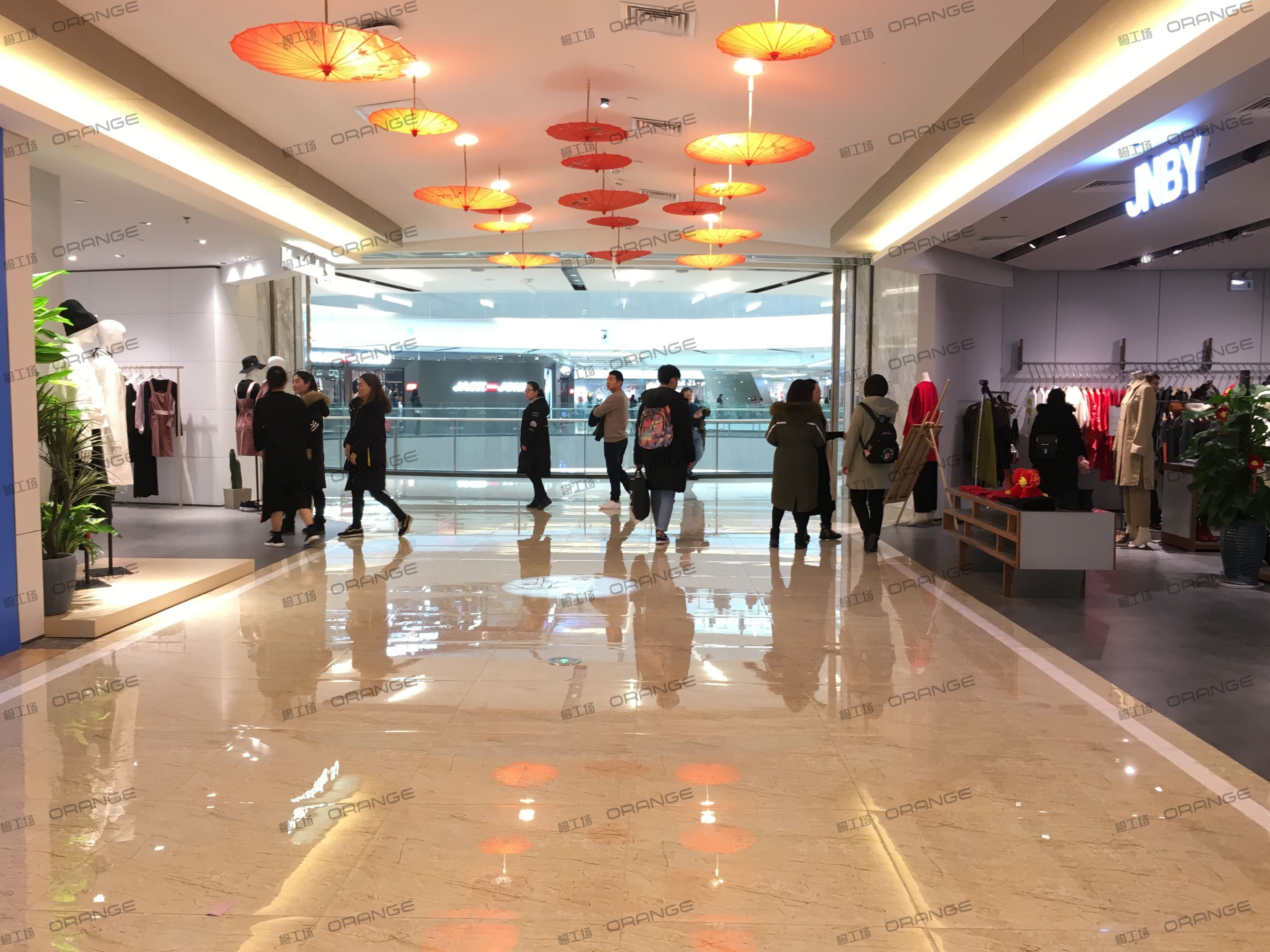郑州CITYON熙地港-室内二层东侧中庭环廊南1
