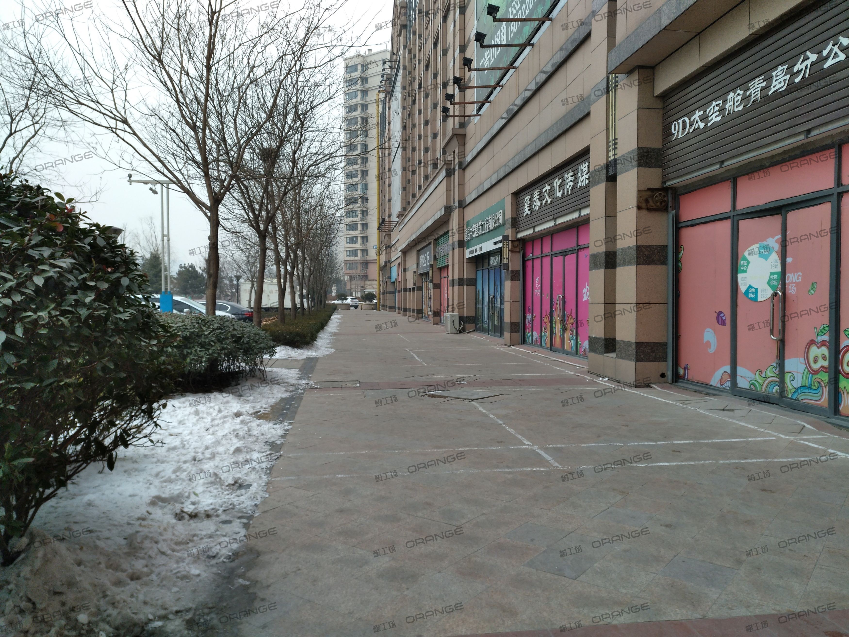 青岛宝龙城市广场（李沧店）-室外北侧东走廊1