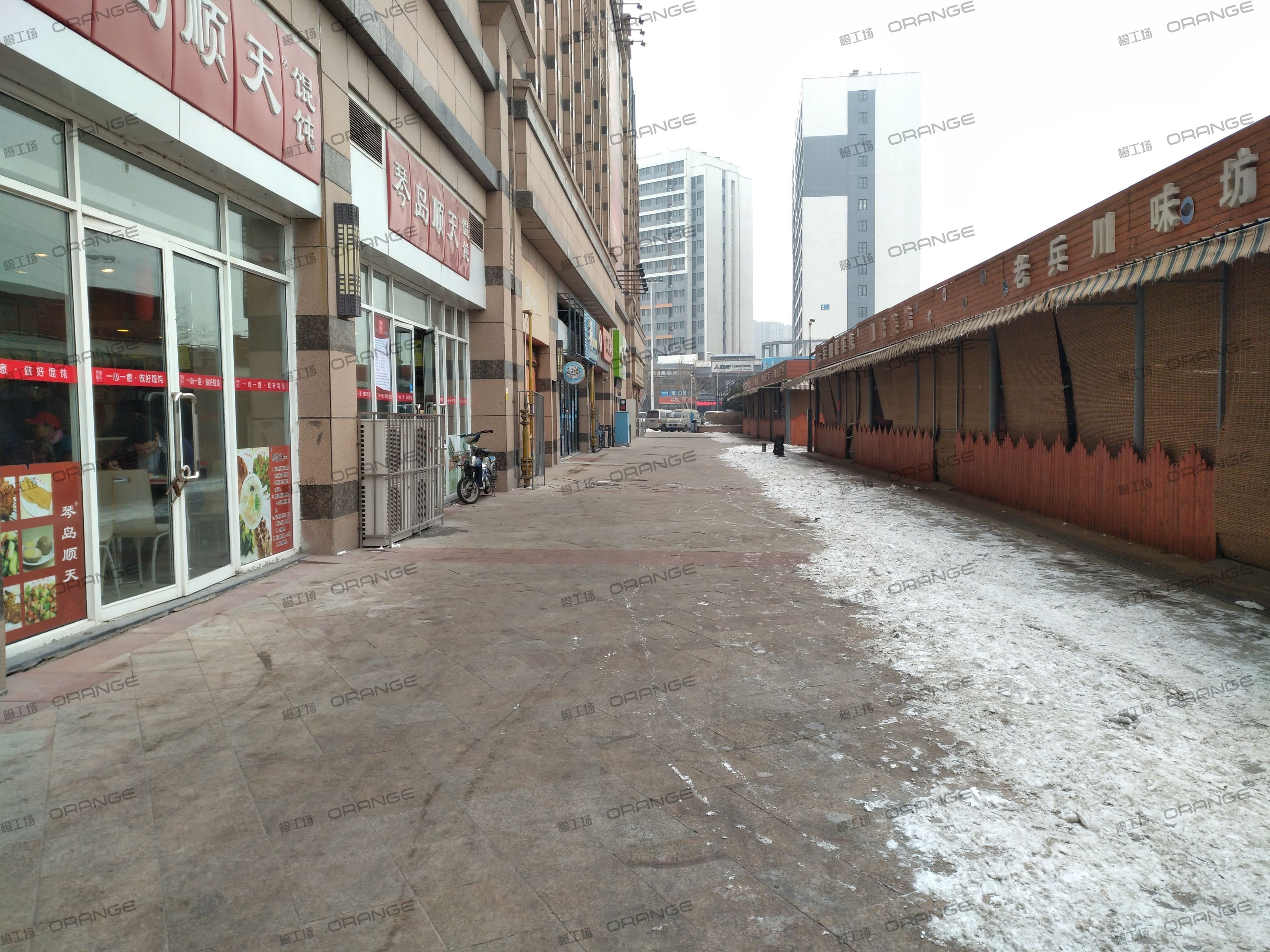 青岛宝龙城市广场（李沧店）-室外北侧西走廊3