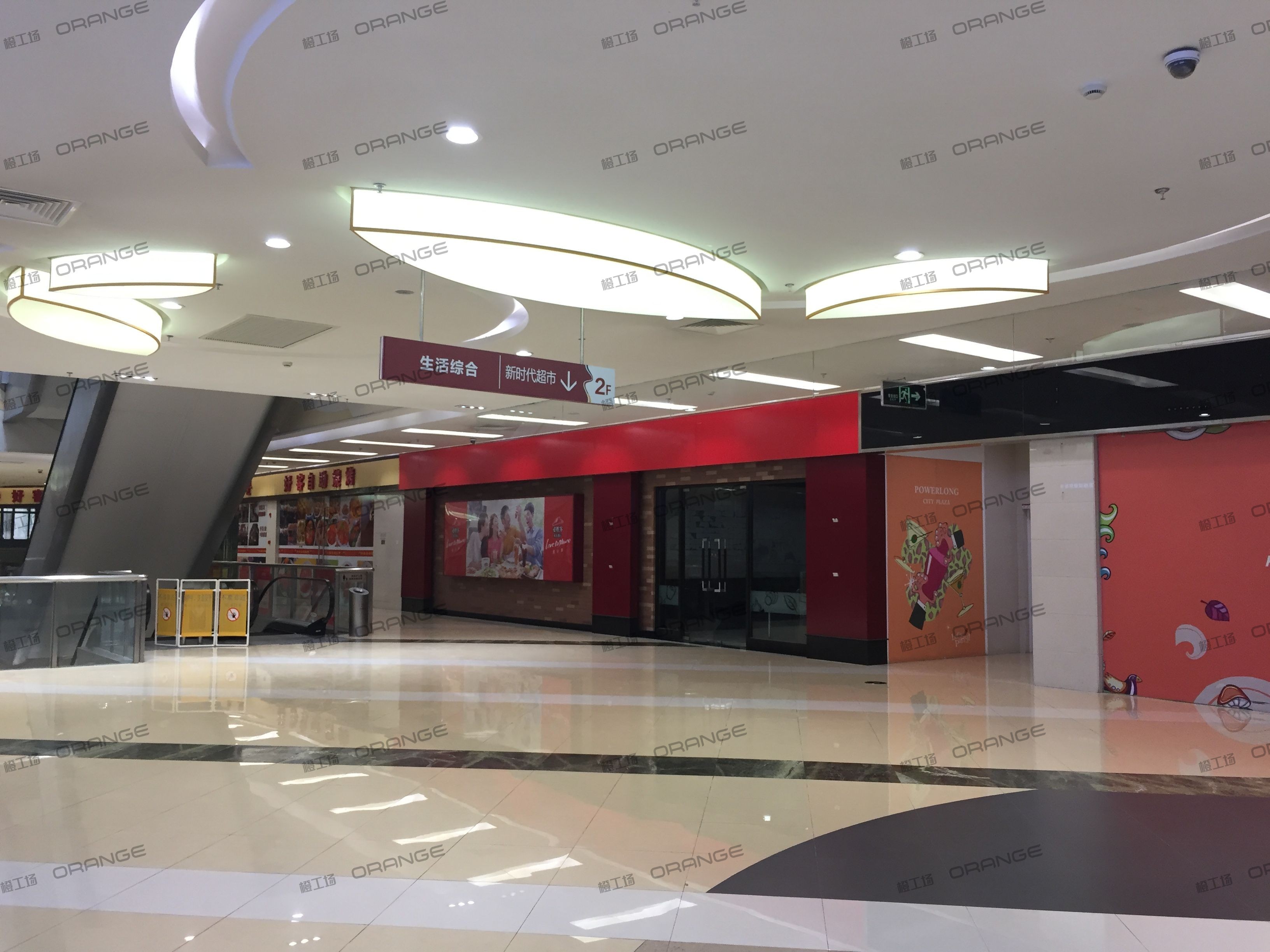 青岛宝龙城市广场（李沧店）-室内二层东部直梯东长廊1