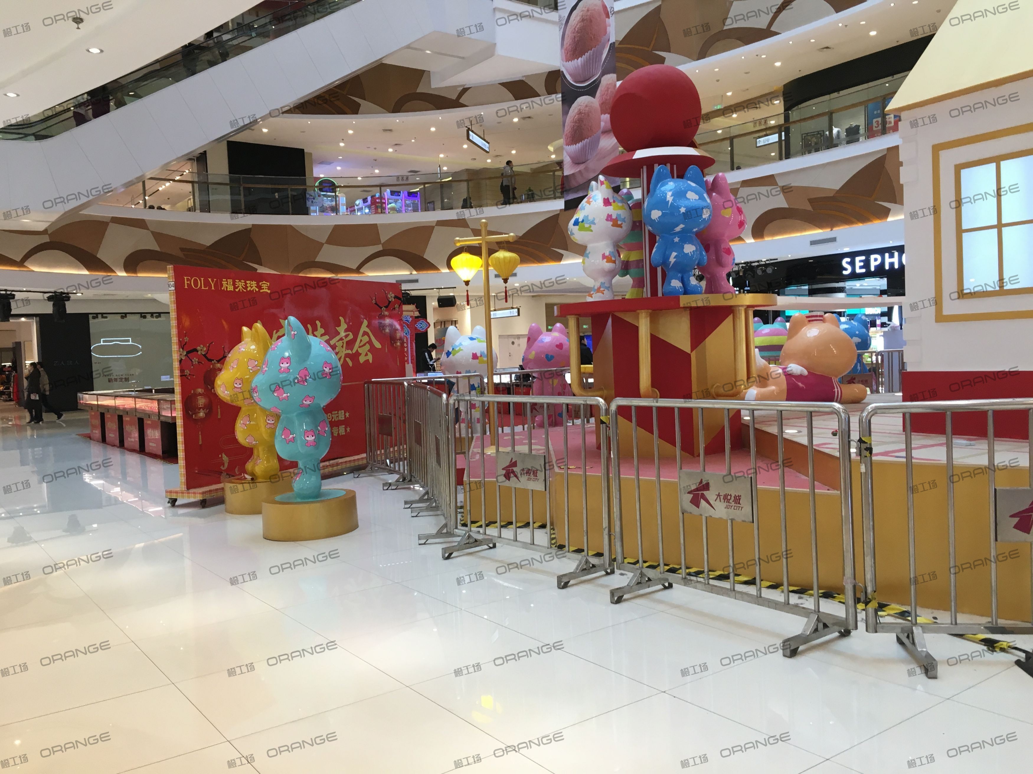 烟台大悦城-室内一层西南侧中庭1