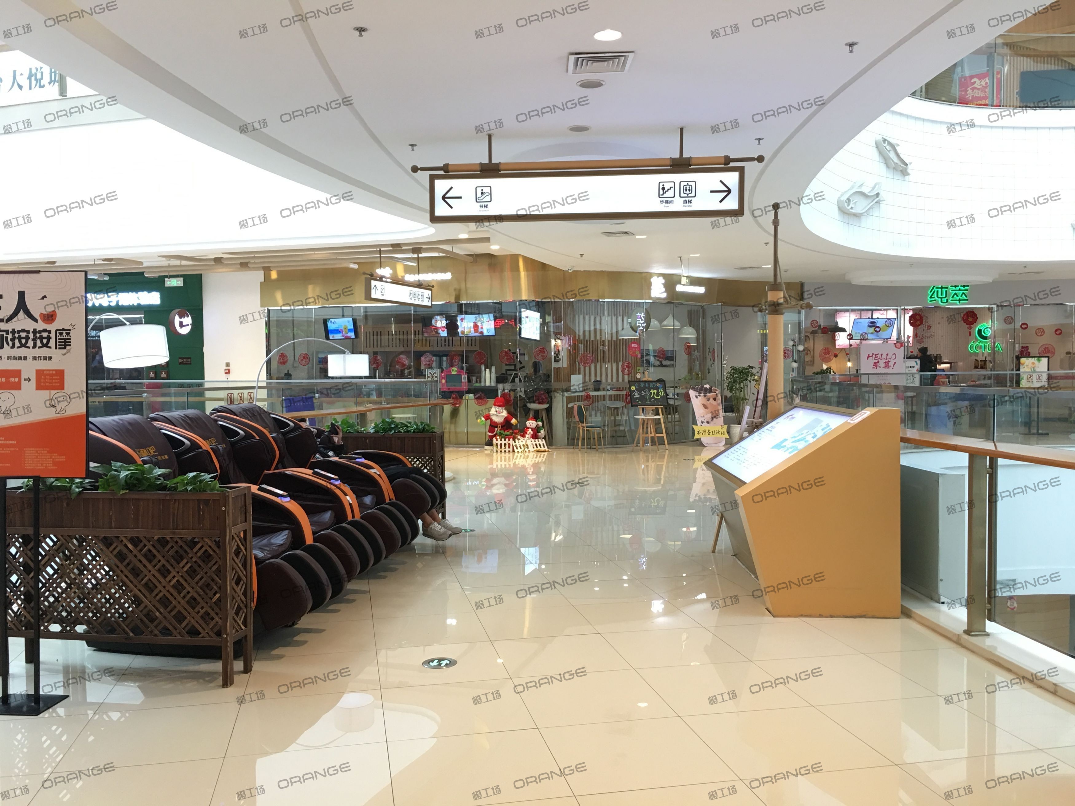 烟台大悦城-室内五层北侧中庭环廊西南侧2