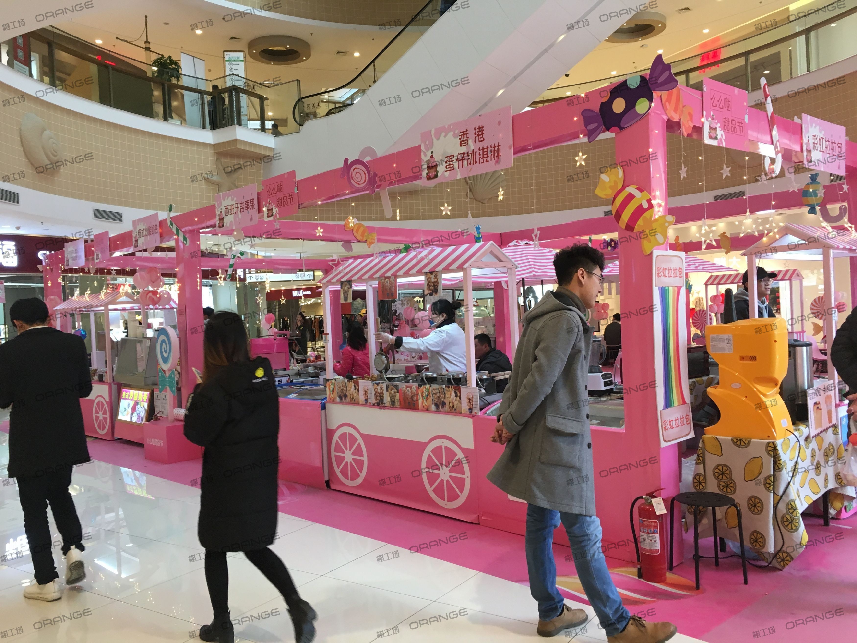 烟台大悦城-室内一层东南侧中庭1