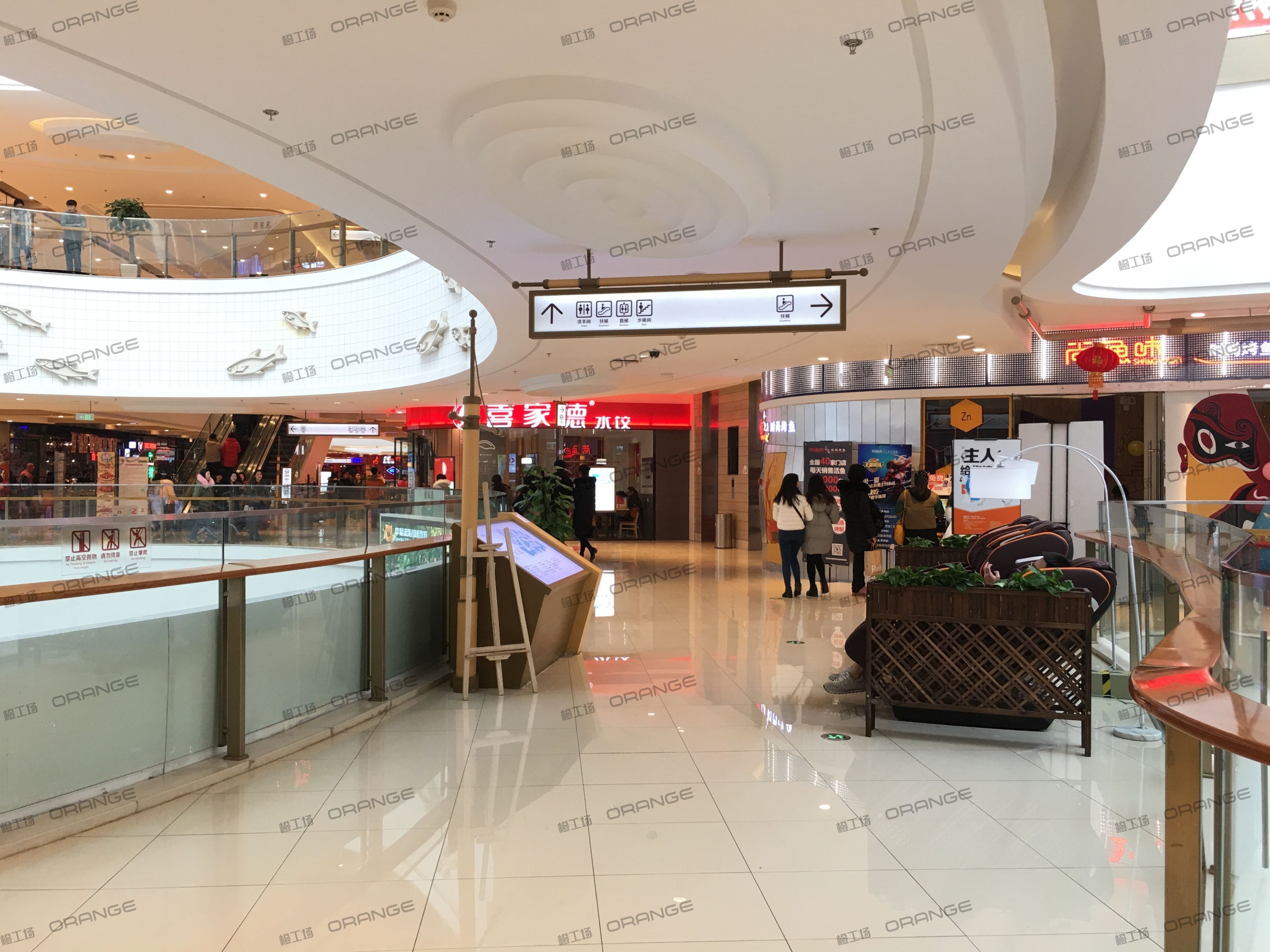 烟台大悦城-室内五层北侧中庭环廊西南侧1