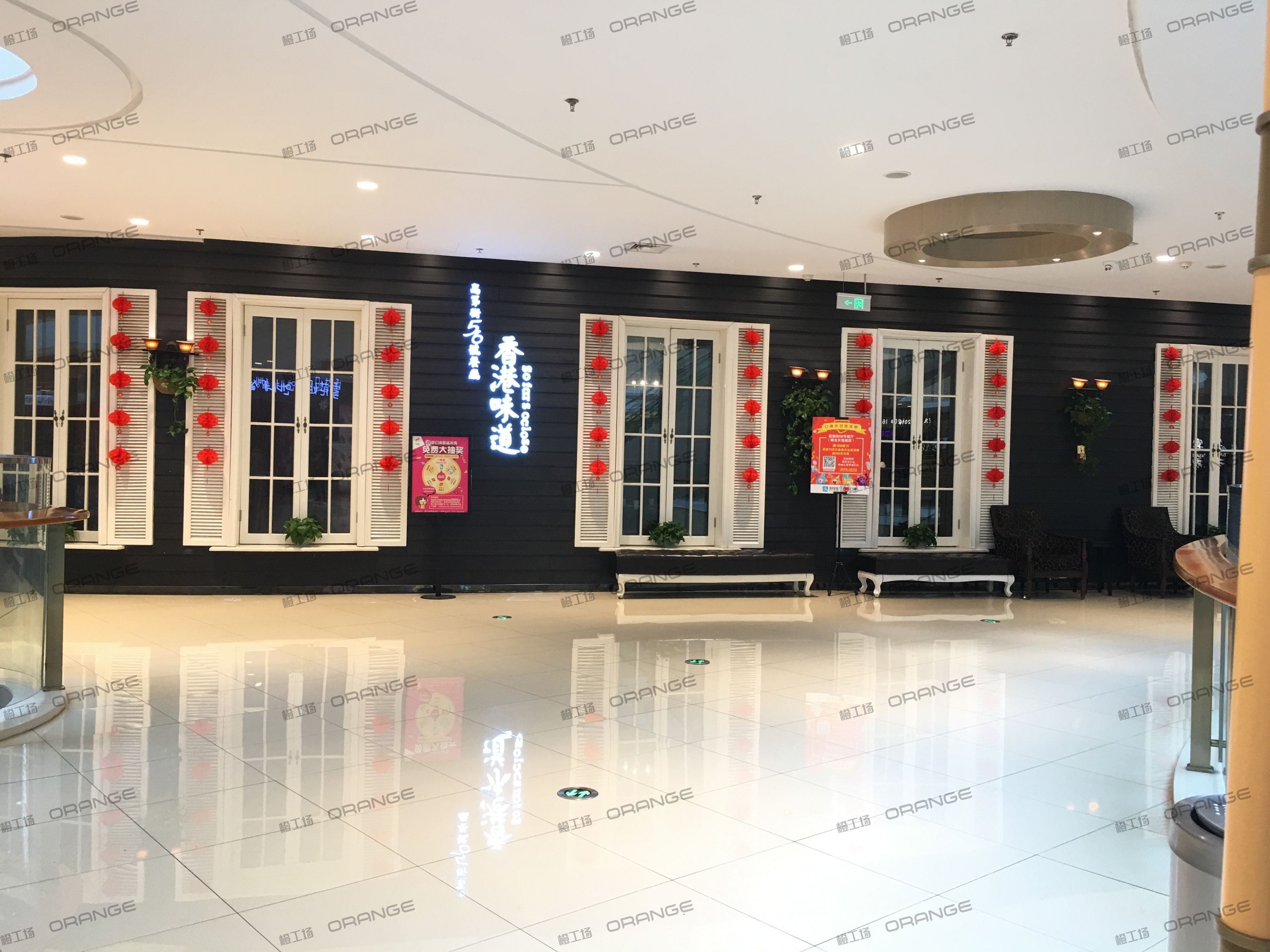 烟台大悦城-室内五层东南侧扶梯环廊东1