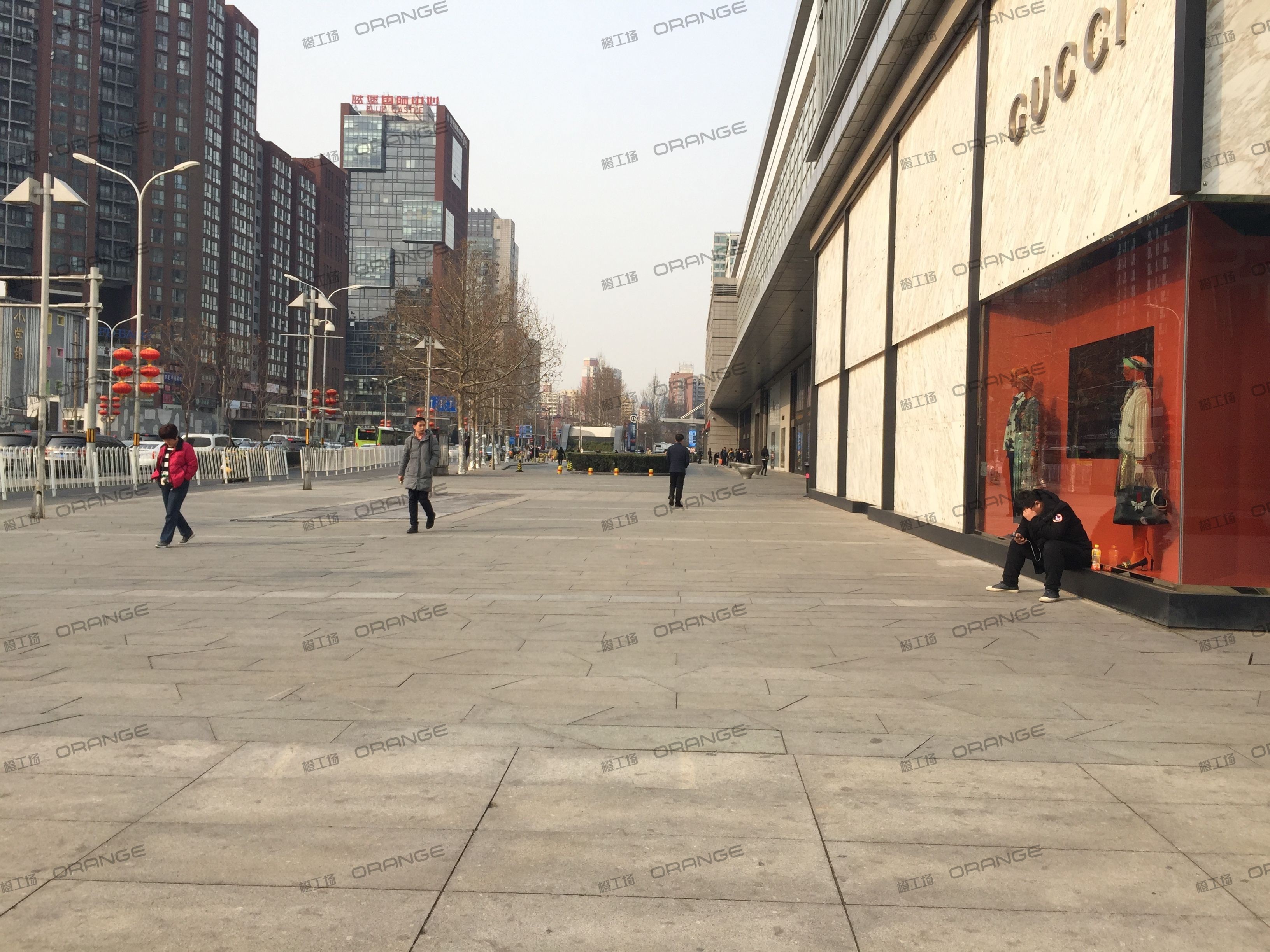 北京SKP（原北京新光天地）-室外西侧古驰门前1