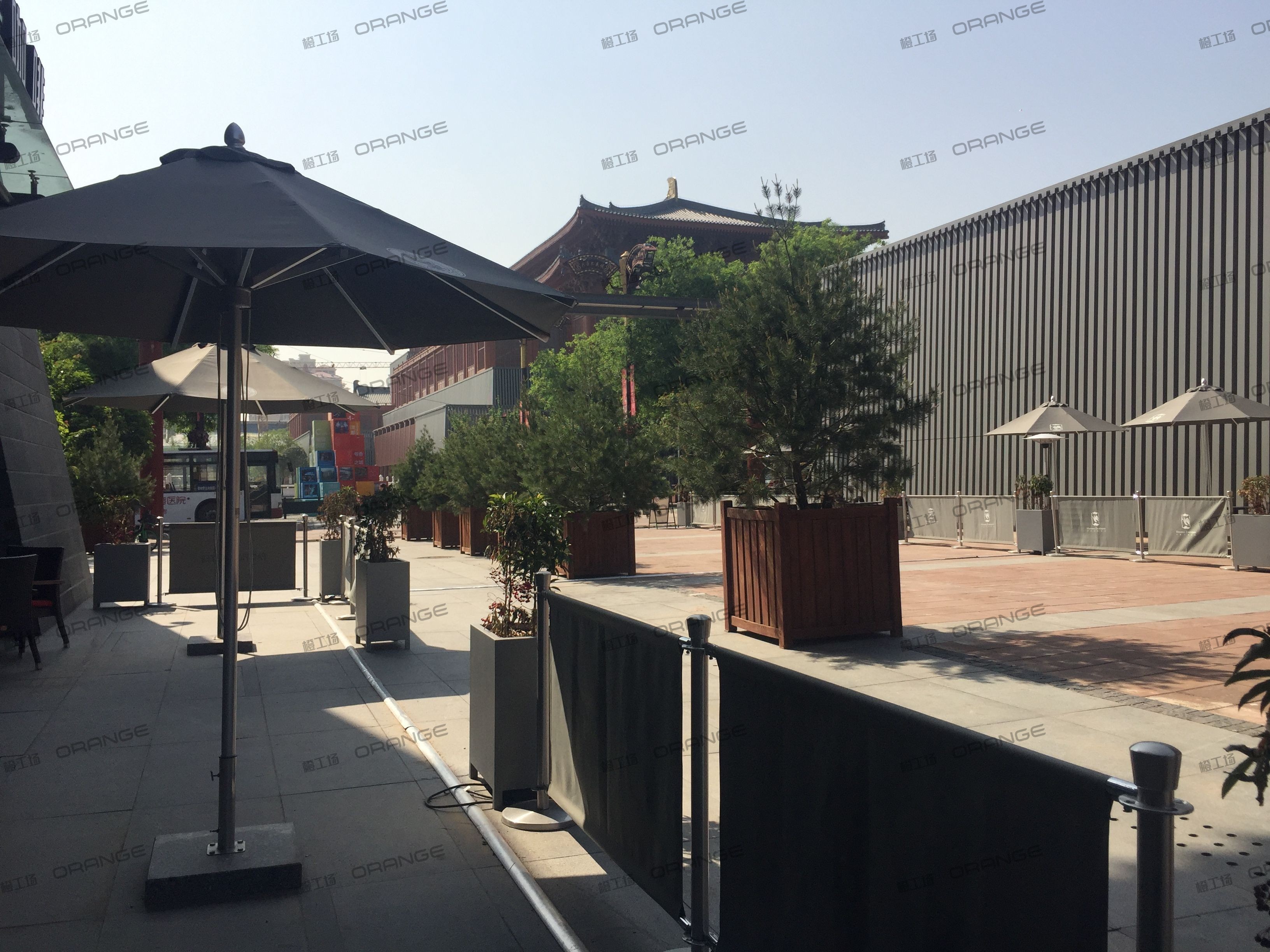 西安壹洋堂-室外北侧西走廊2