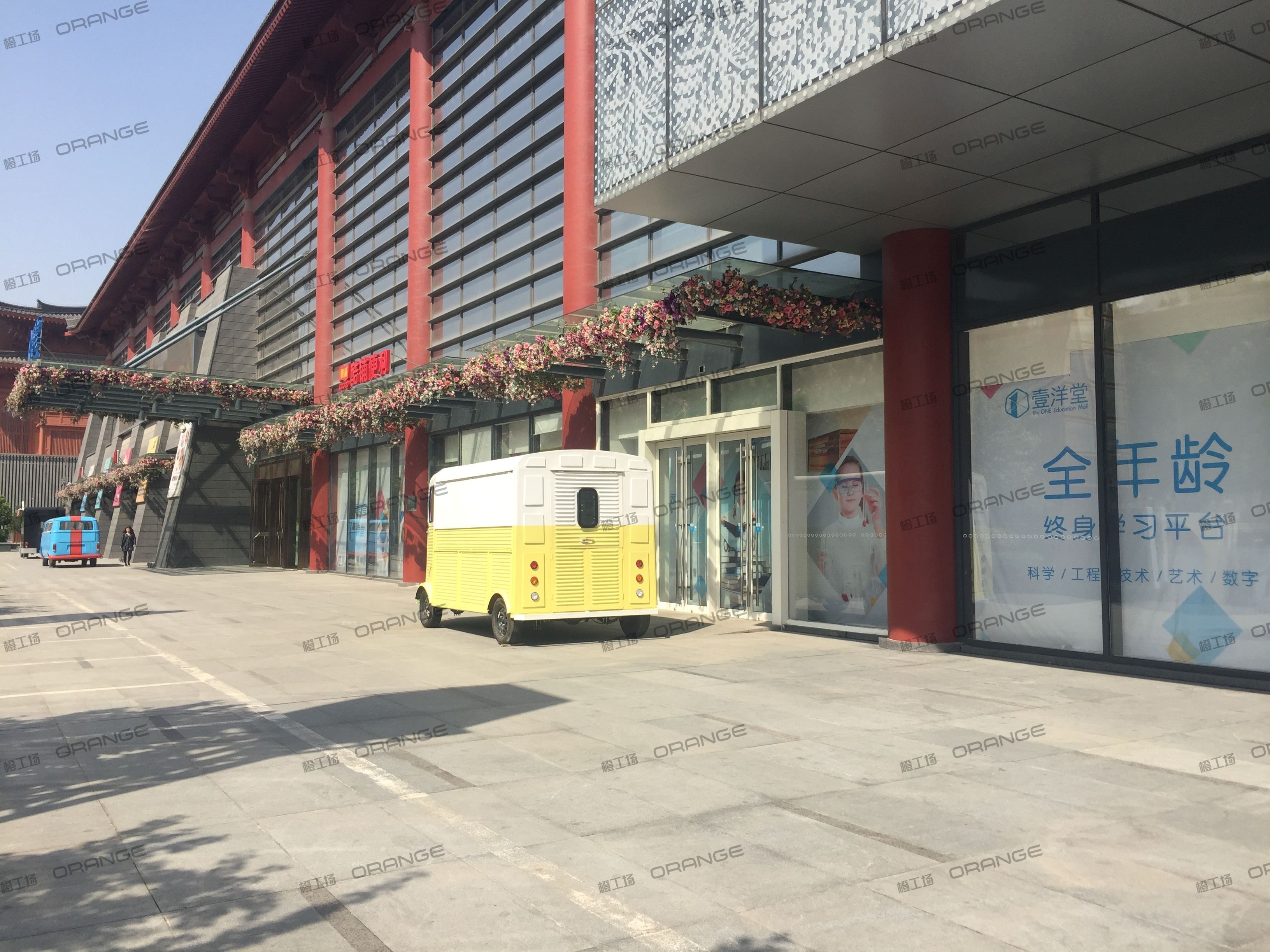 西安壹洋堂-室外西侧南走廊2