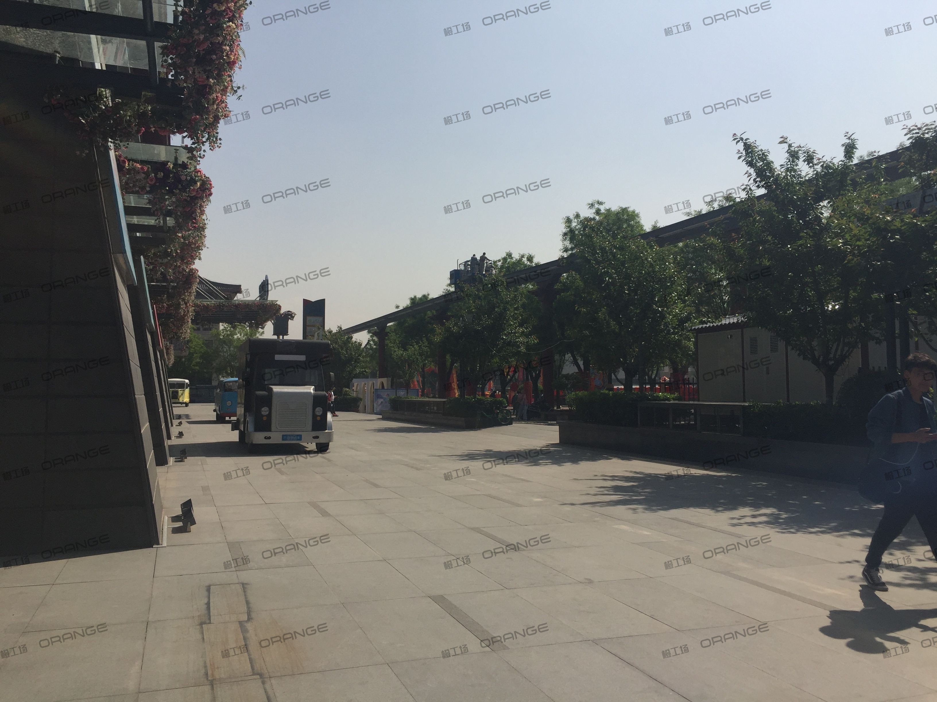 西安壹洋堂-室外西侧北走廊2