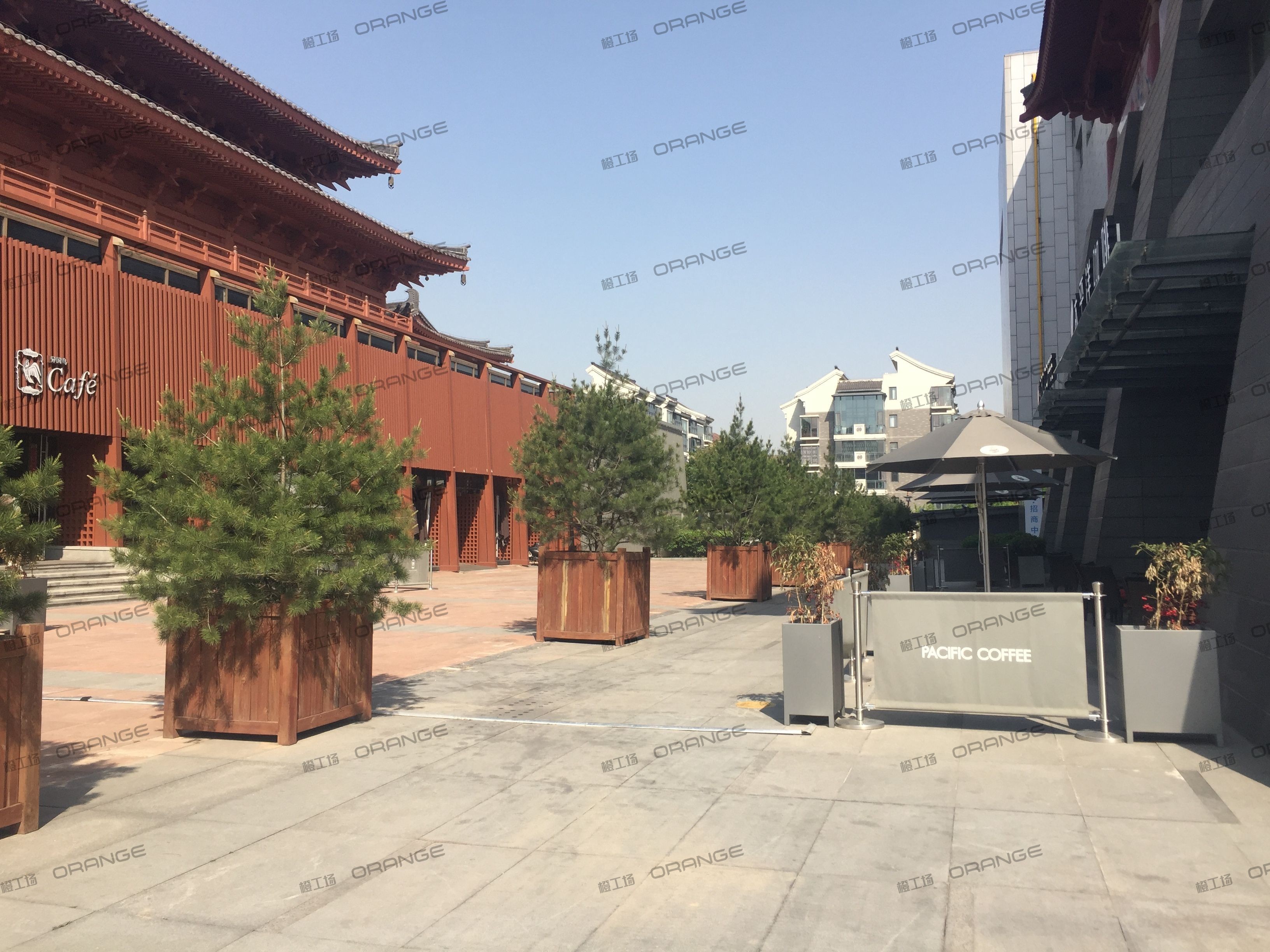 西安壹洋堂-室外北侧西走廊3