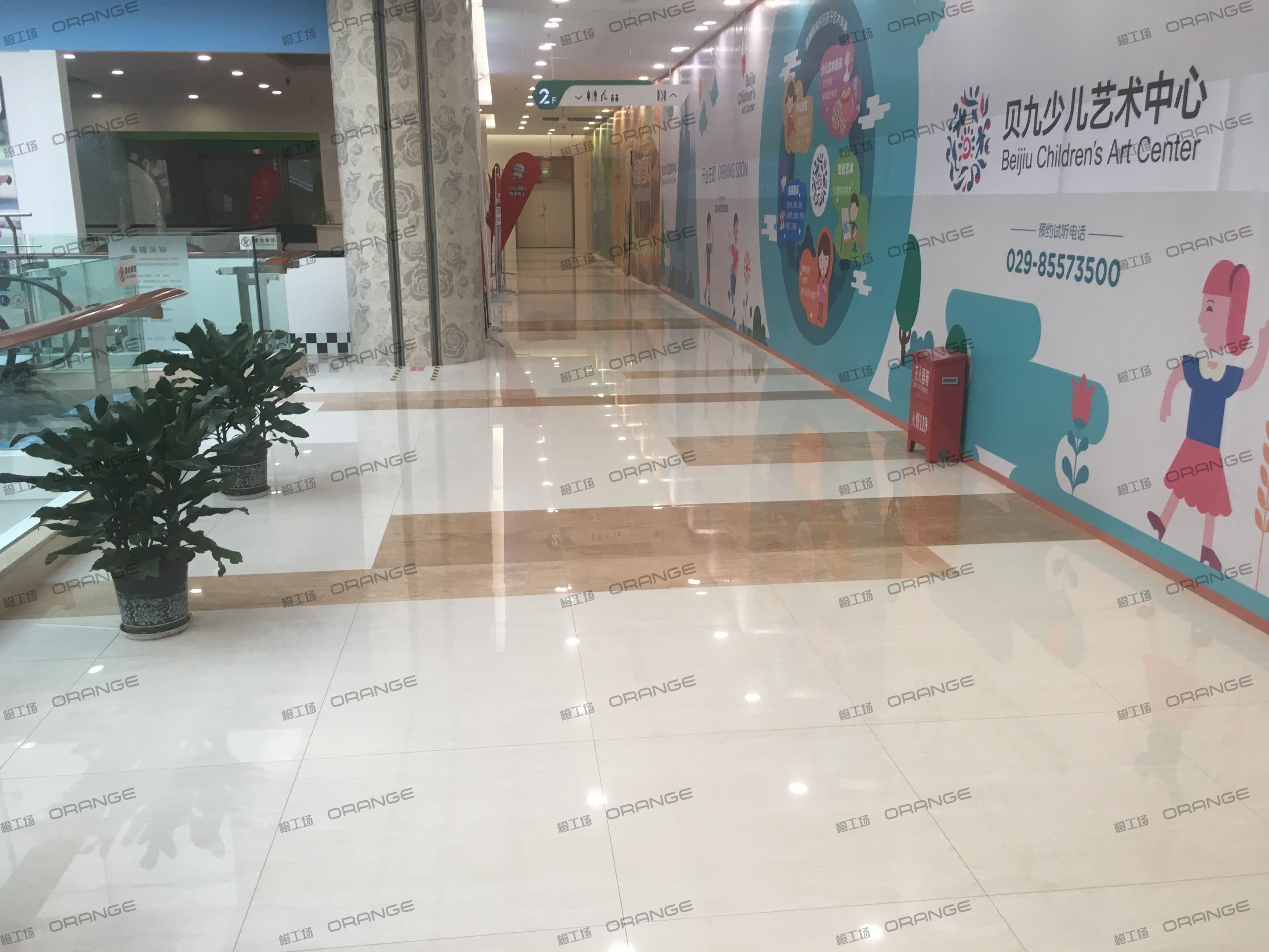 西安壹洋堂-室内二层中庭环廊西2