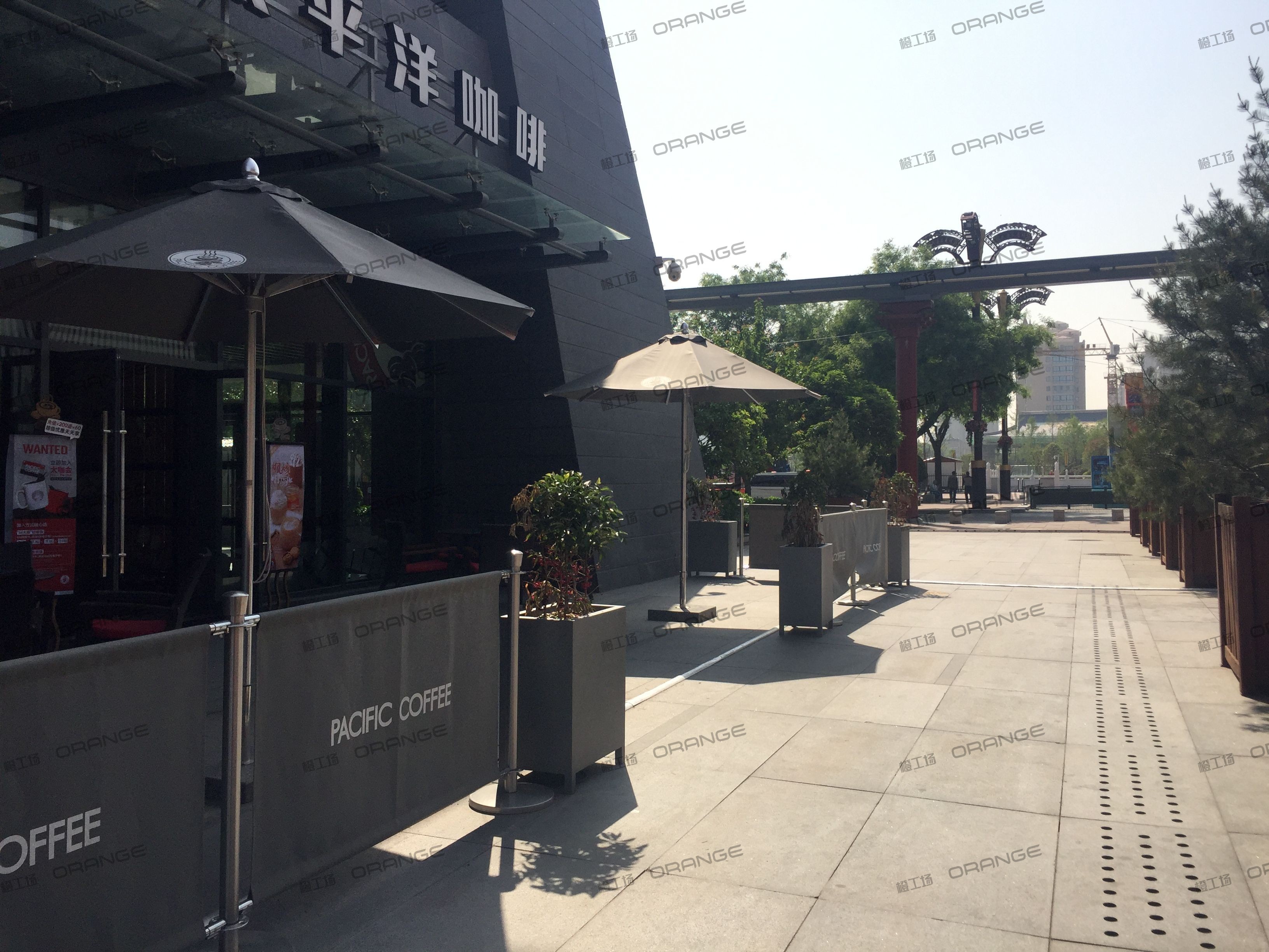 西安壹洋堂-室外北侧西走廊1