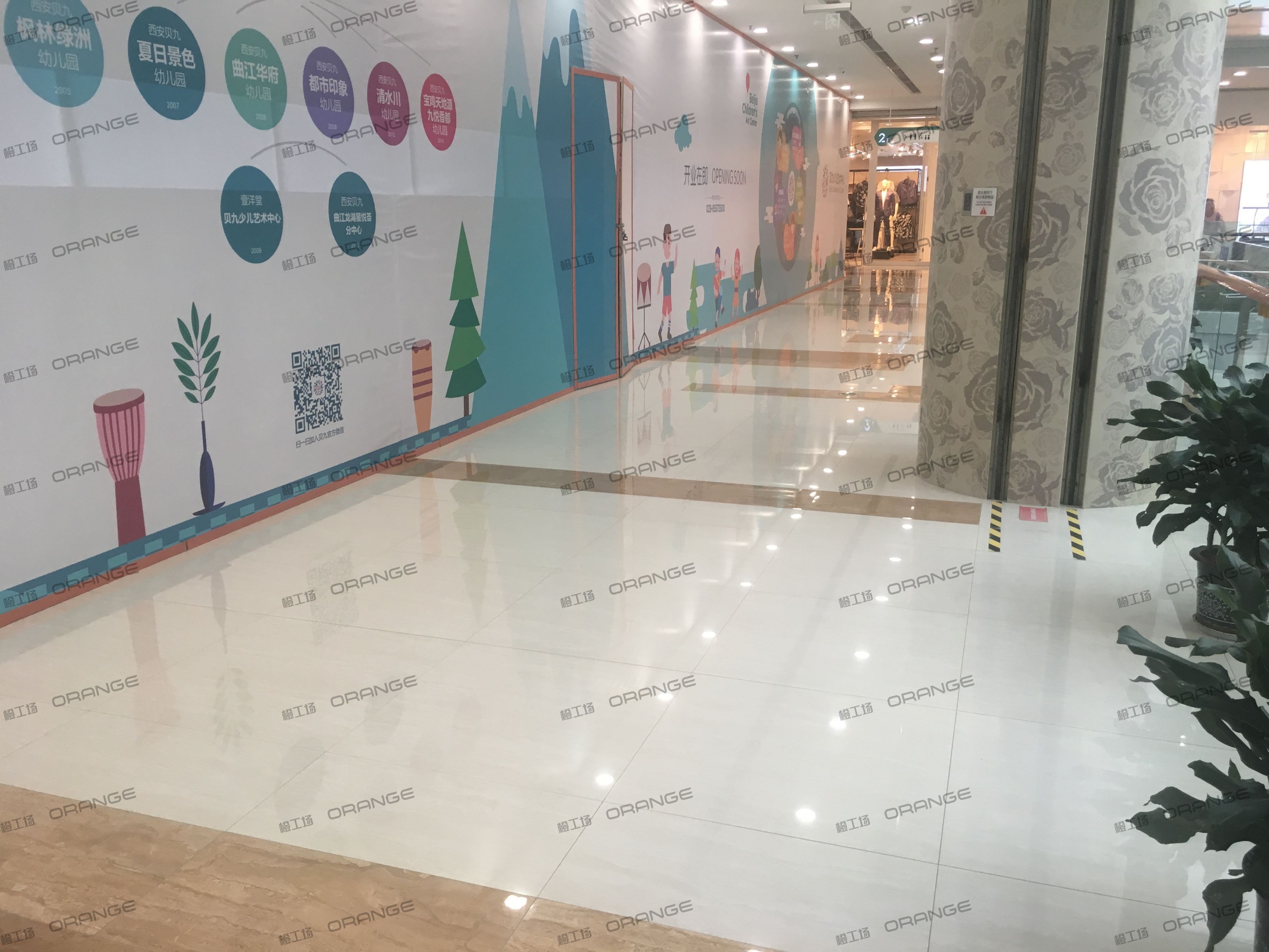 西安壹洋堂-室内二层中庭环廊西3