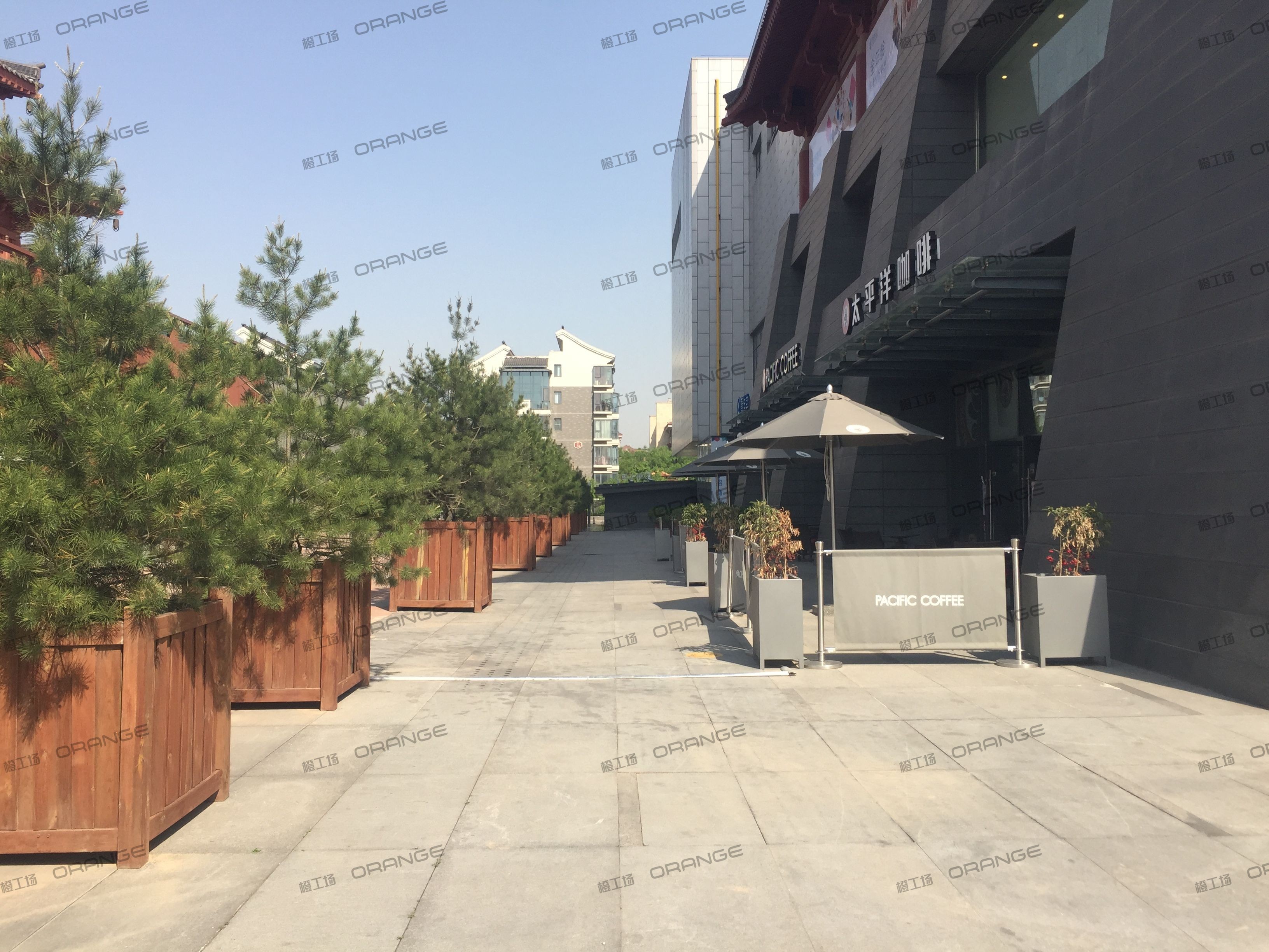 西安壹洋堂-室外北侧西走廊4