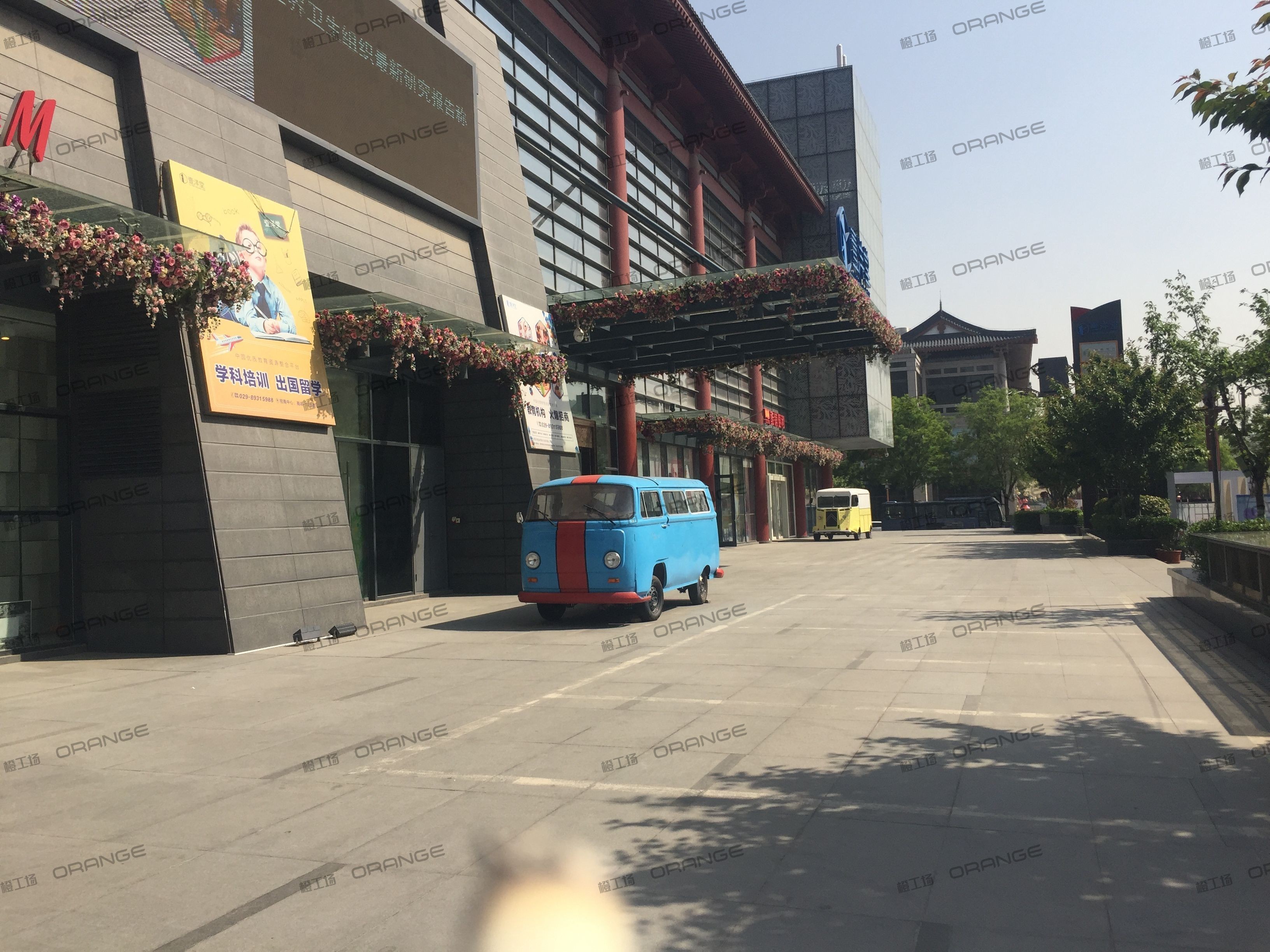 西安壹洋堂-室外西侧走廊2