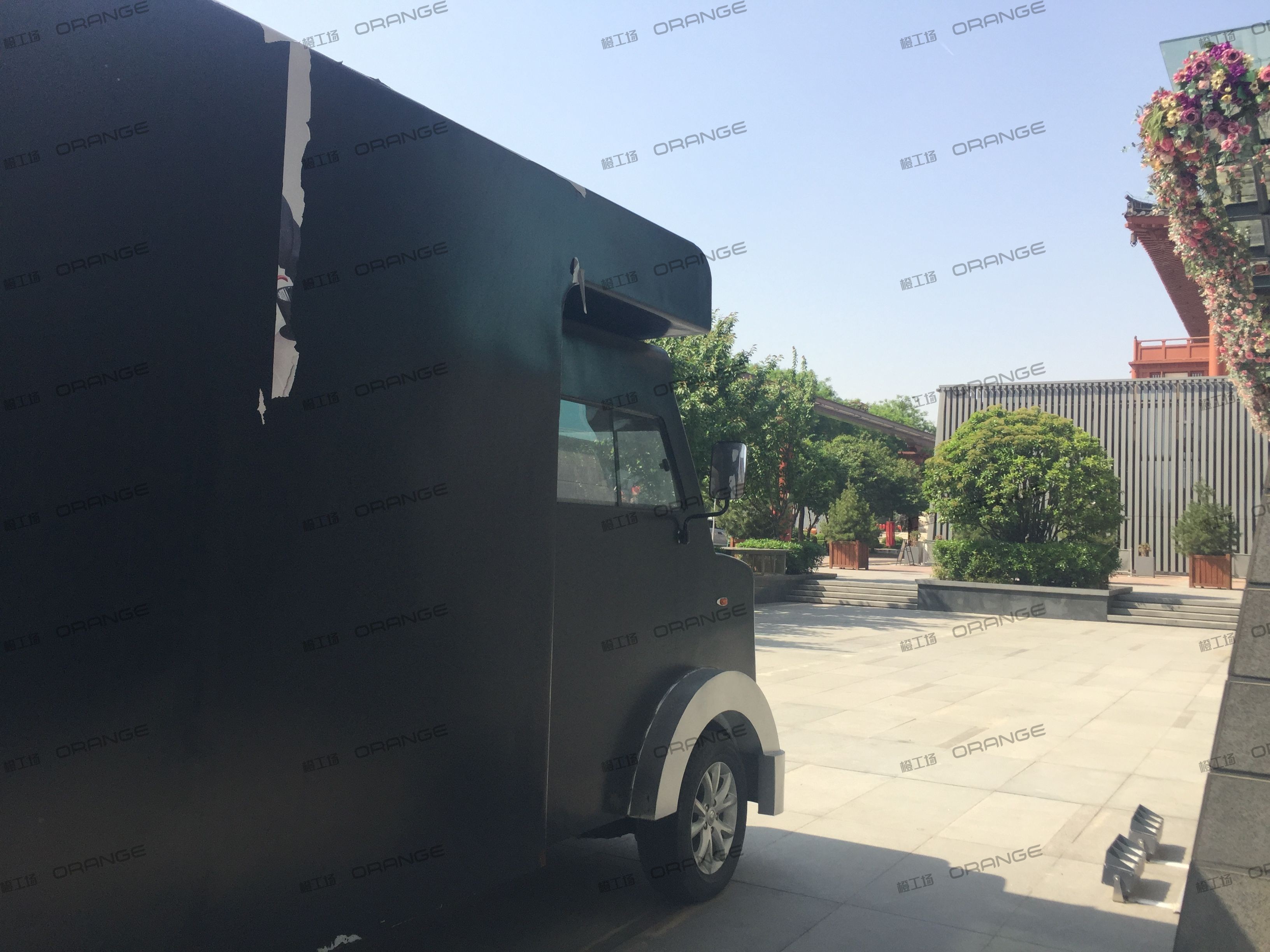 西安壹洋堂-室外西侧北走廊1