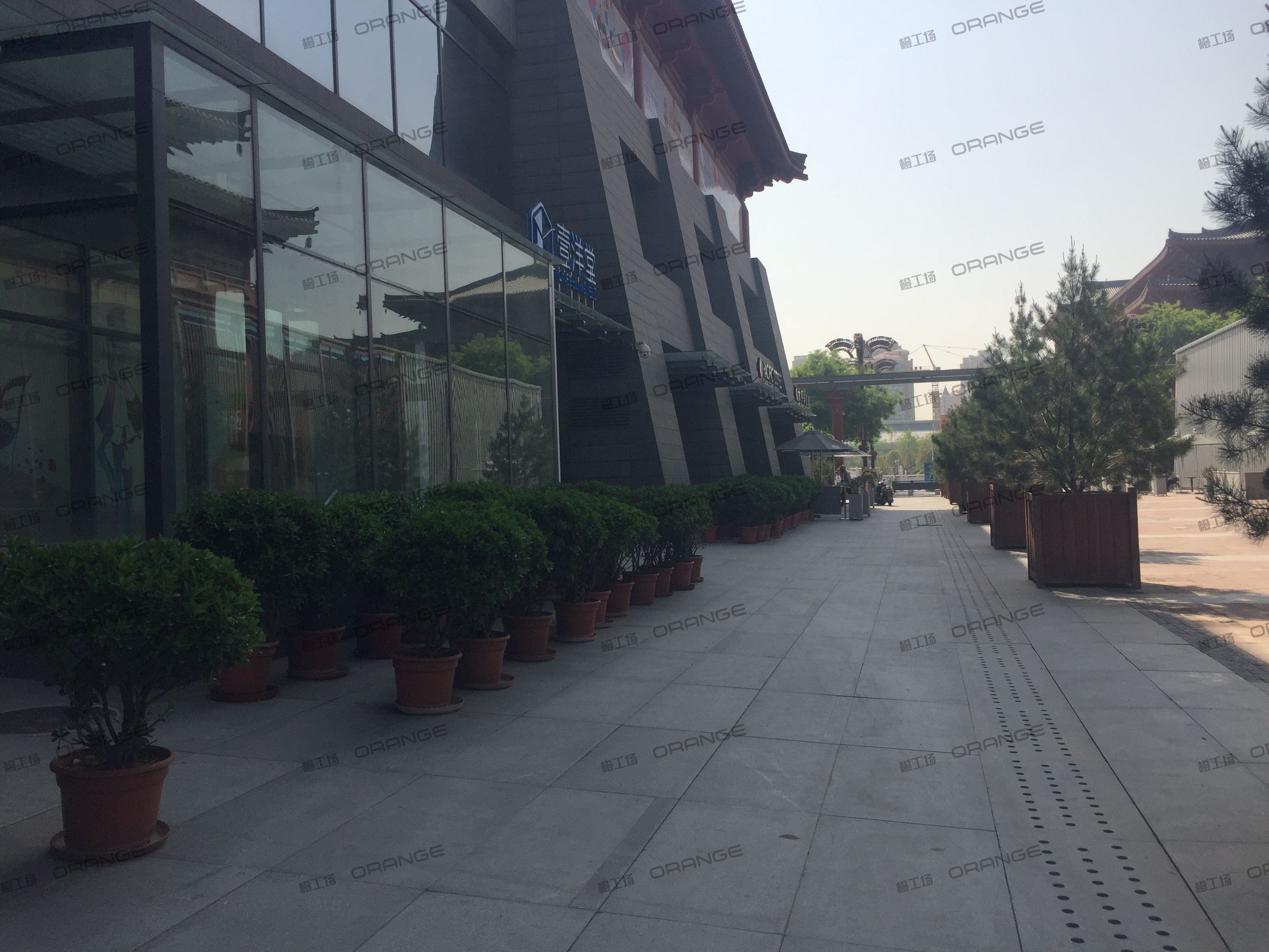 西安壹洋堂-室外北侧东走廊2