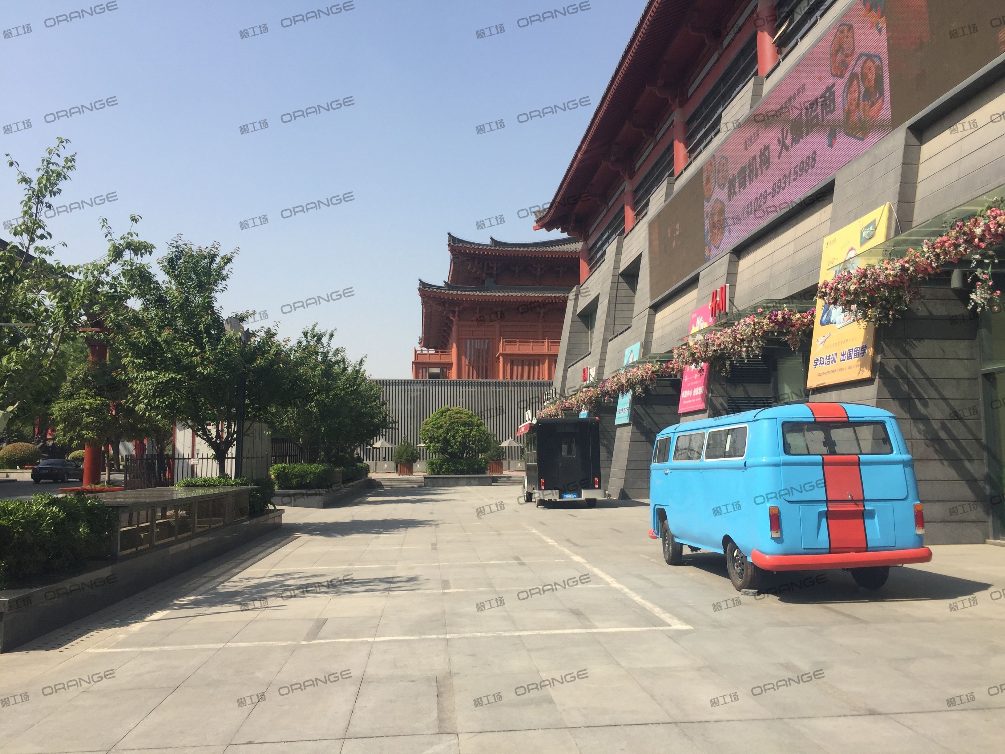 西安壹洋堂-室外西侧走廊3