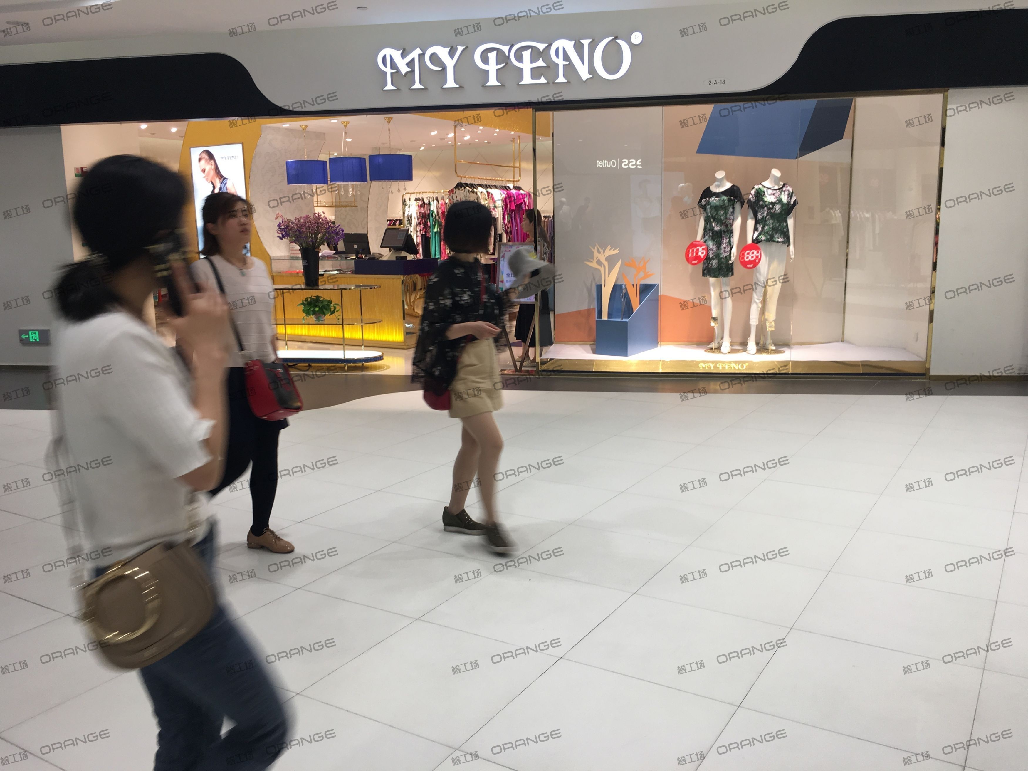 西安砂之船奥特莱斯-室内二层西侧通道2