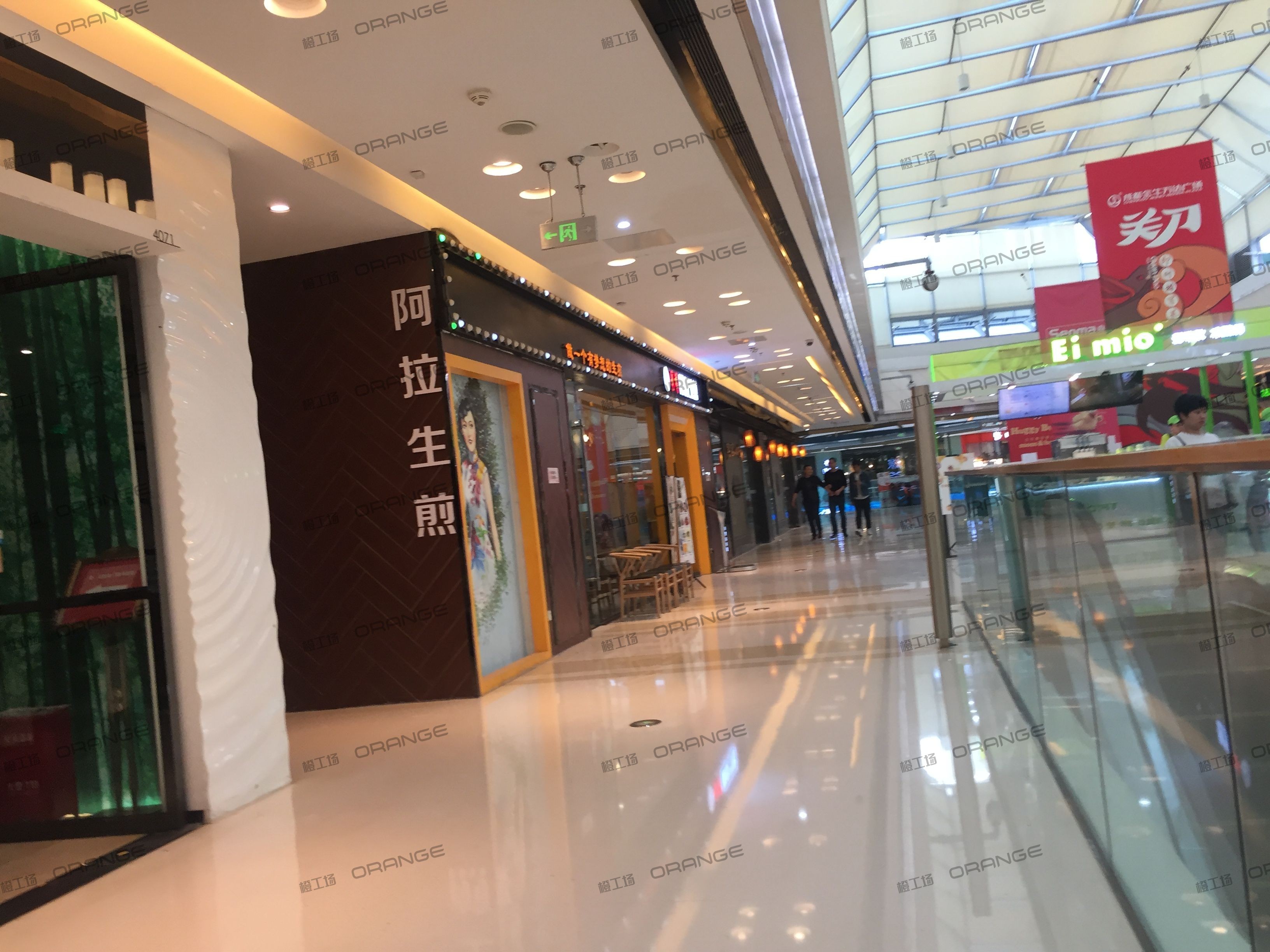 成都金牛万达广场-室内四层东北通道三4