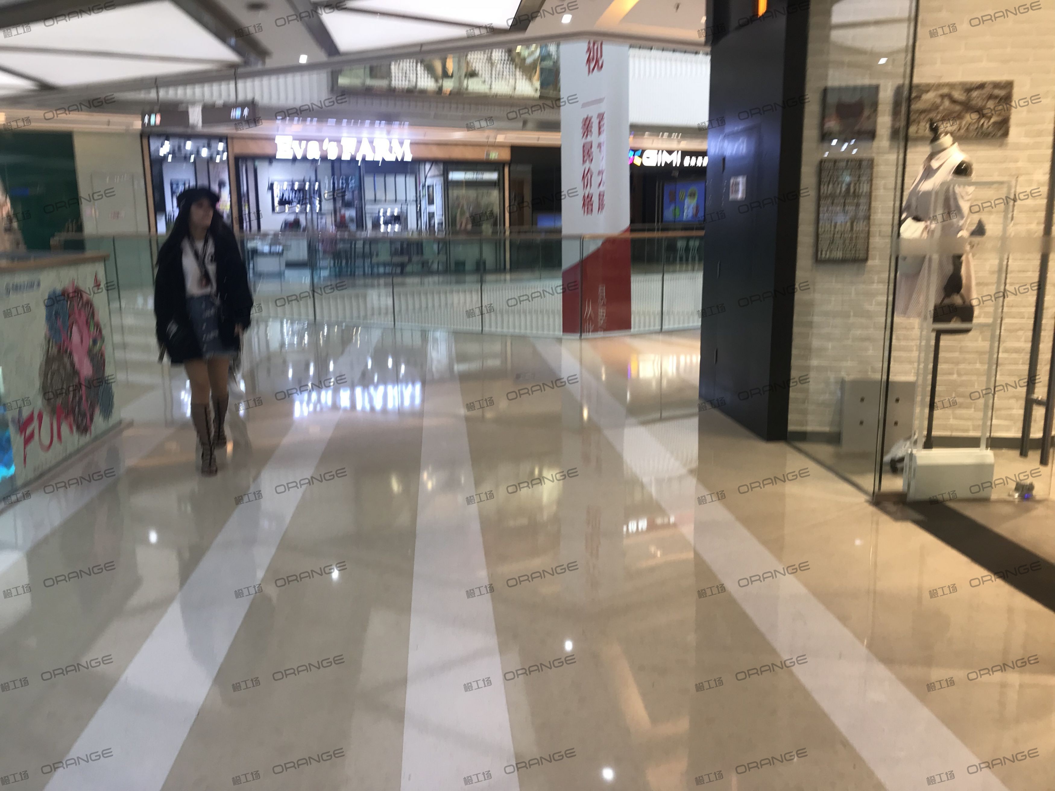成都金牛万达广场-室内三层东北侧中庭环廊西1