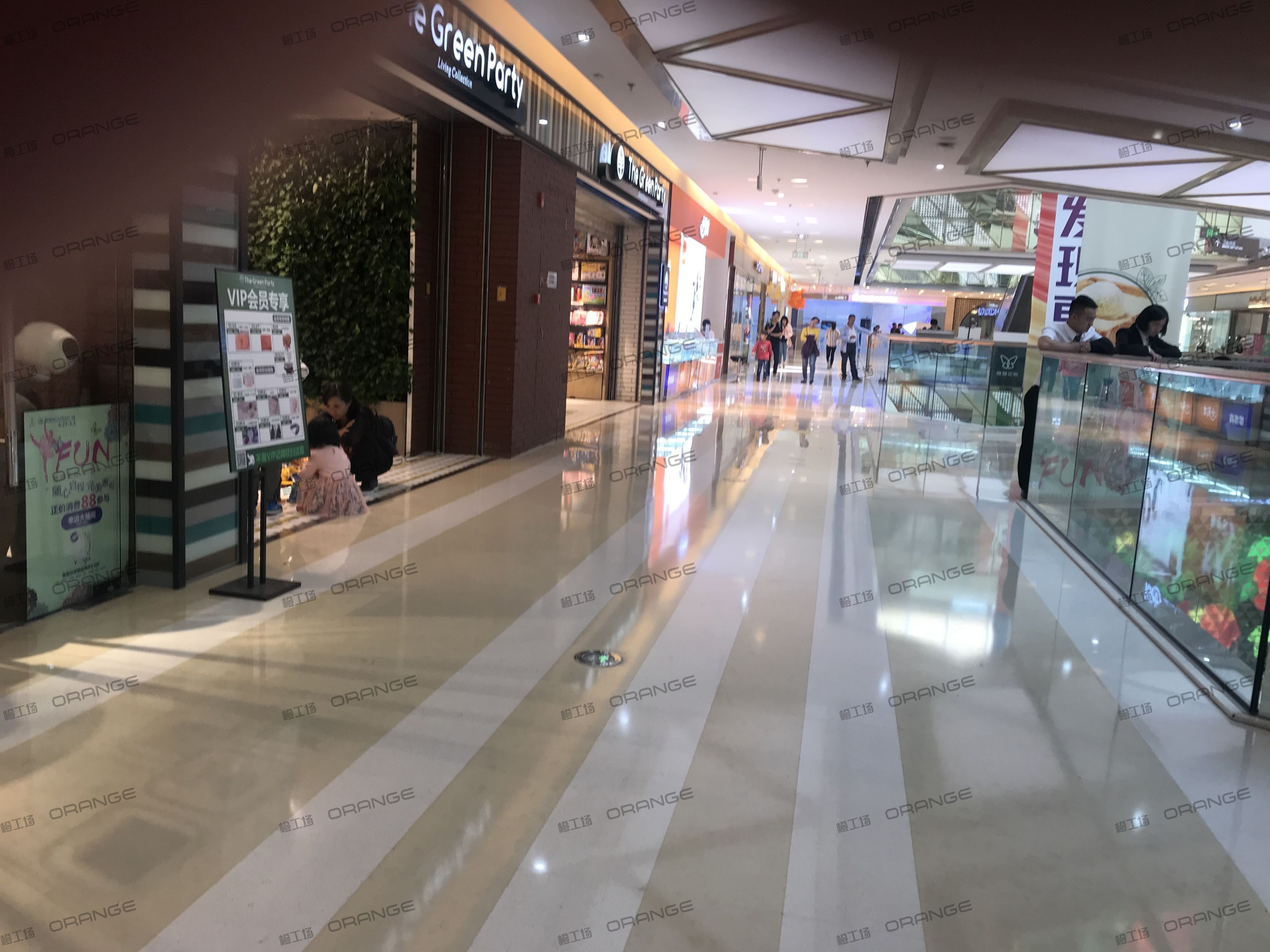 成都金牛万达广场-室内三层东北侧中庭环廊东1