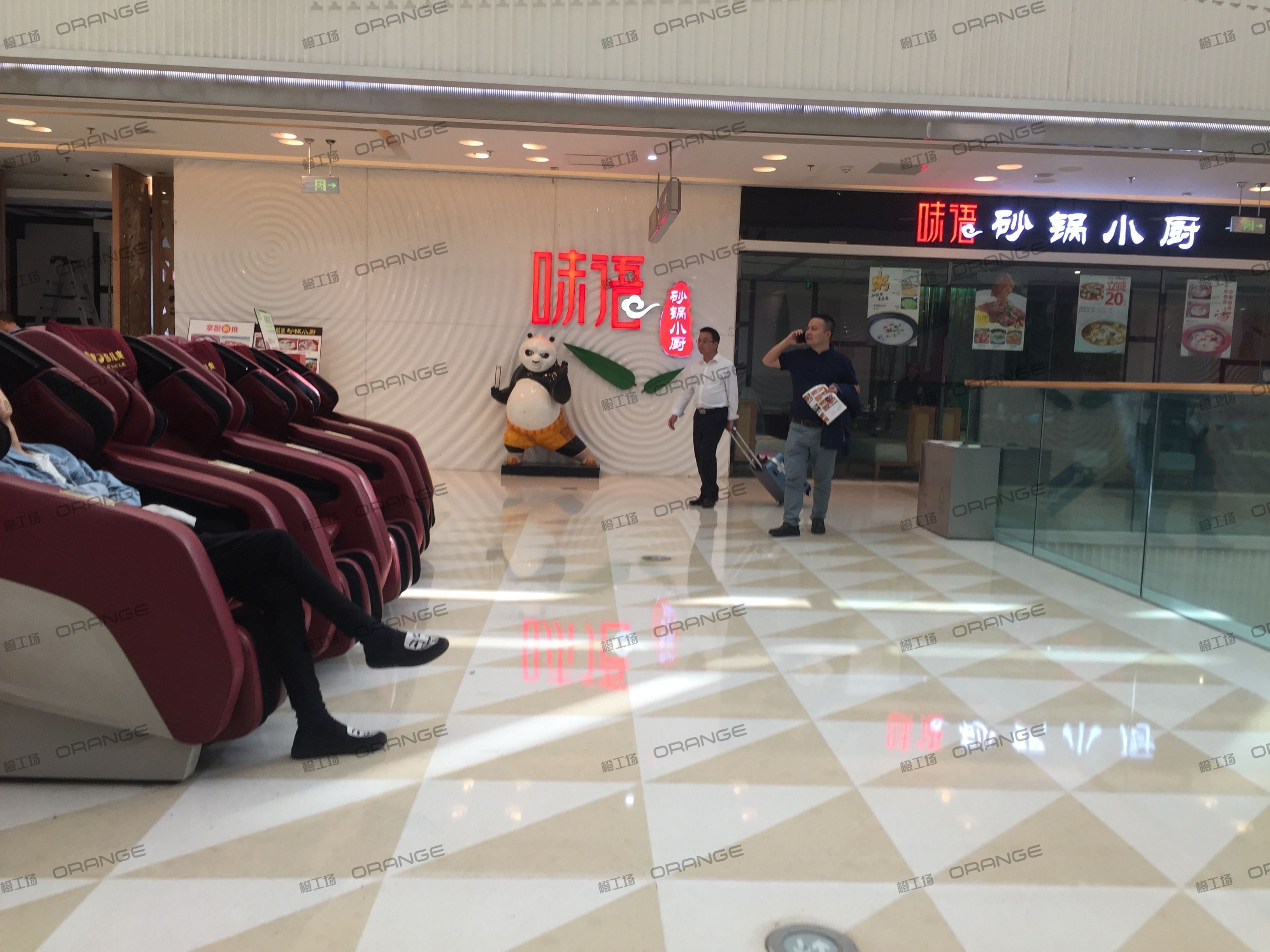 成都金牛万达广场-室内四层西南间环廊3