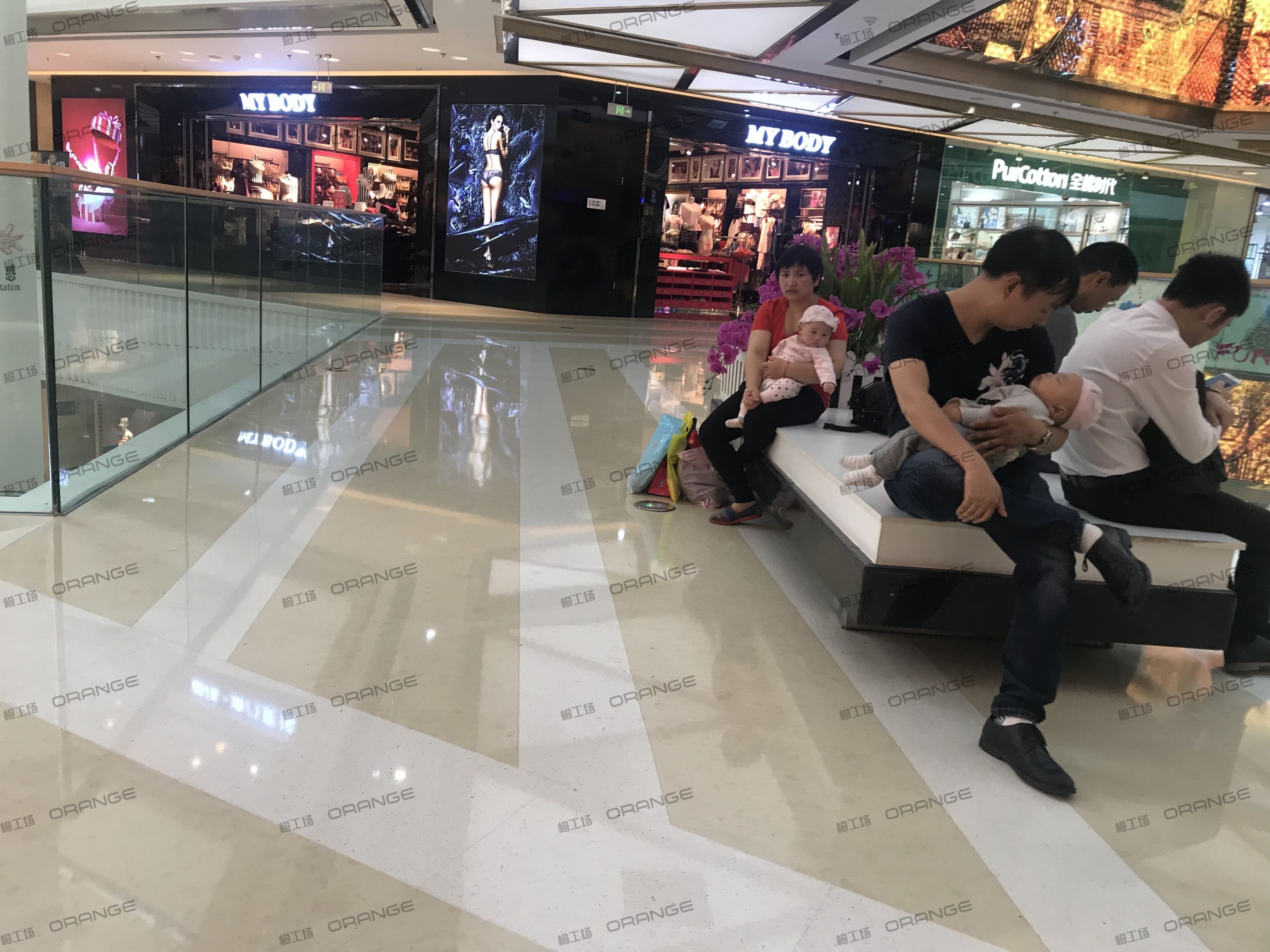 成都金牛万达广场-室内三层东北侧中庭环廊东南2
