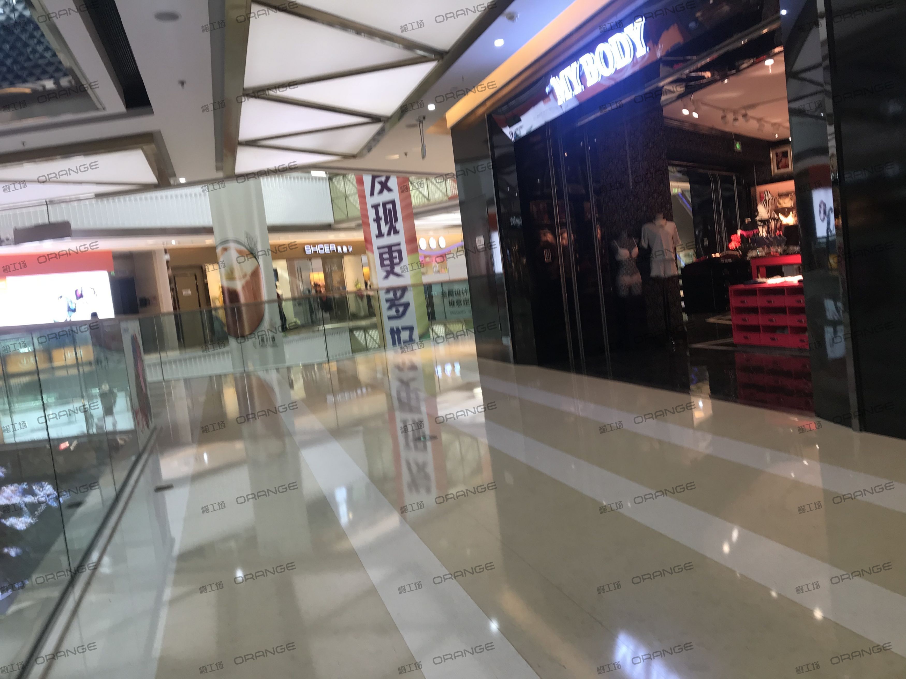 成都金牛万达广场-室内三层东北侧中庭环廊南4