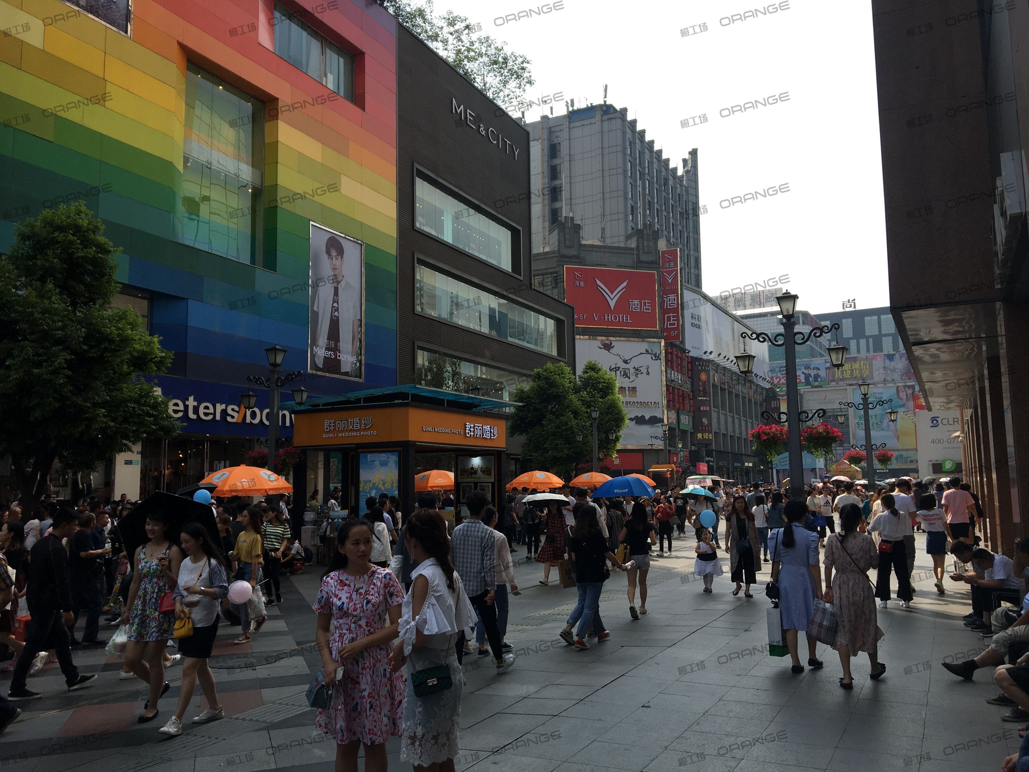 成都伊藤洋华堂（春熙路店）-室外南侧走廊一4