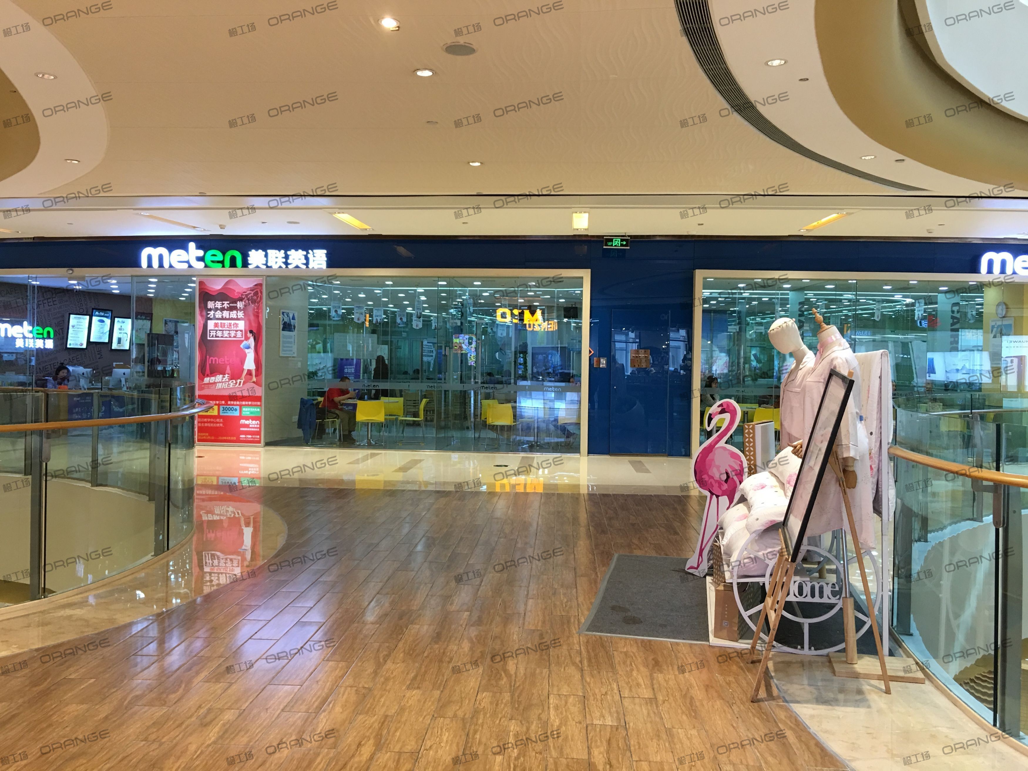 重庆龙湖时代天街C馆-室内B2南侧中庭环廊北1