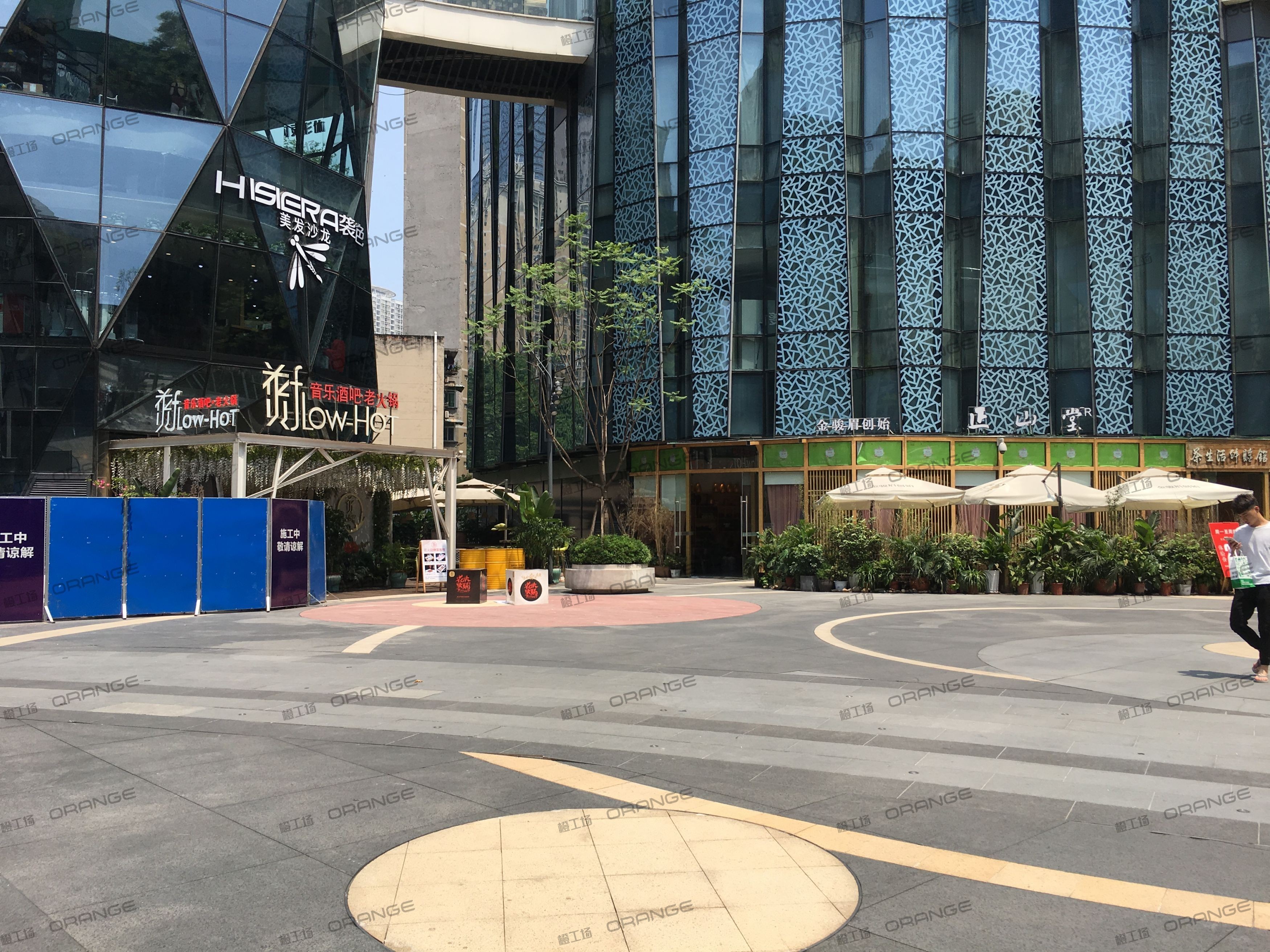 重庆龙湖时代天街C馆-室外喷泉广场南1