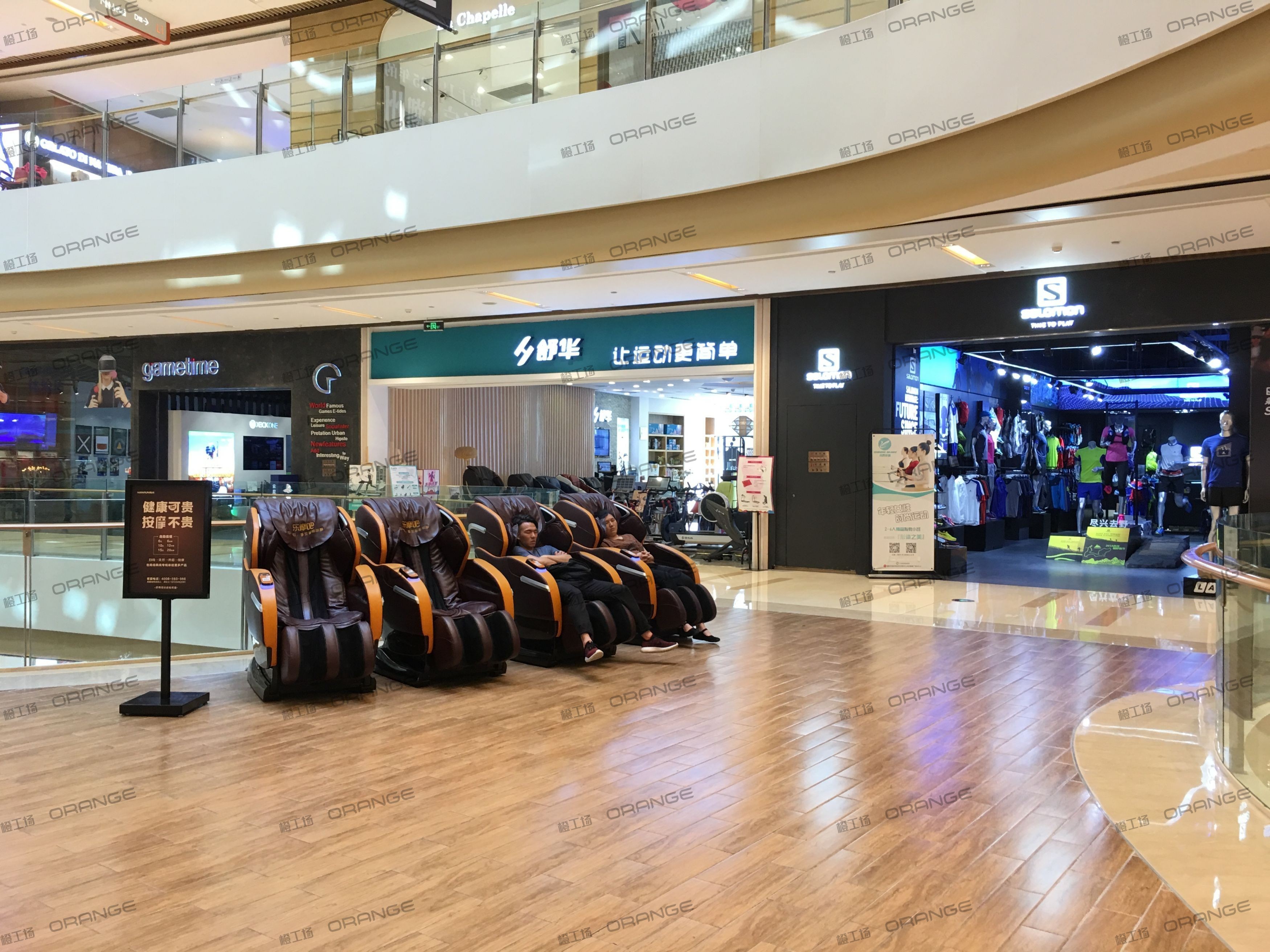 重庆龙湖时代天街C馆-室内B1南侧环廊之间1