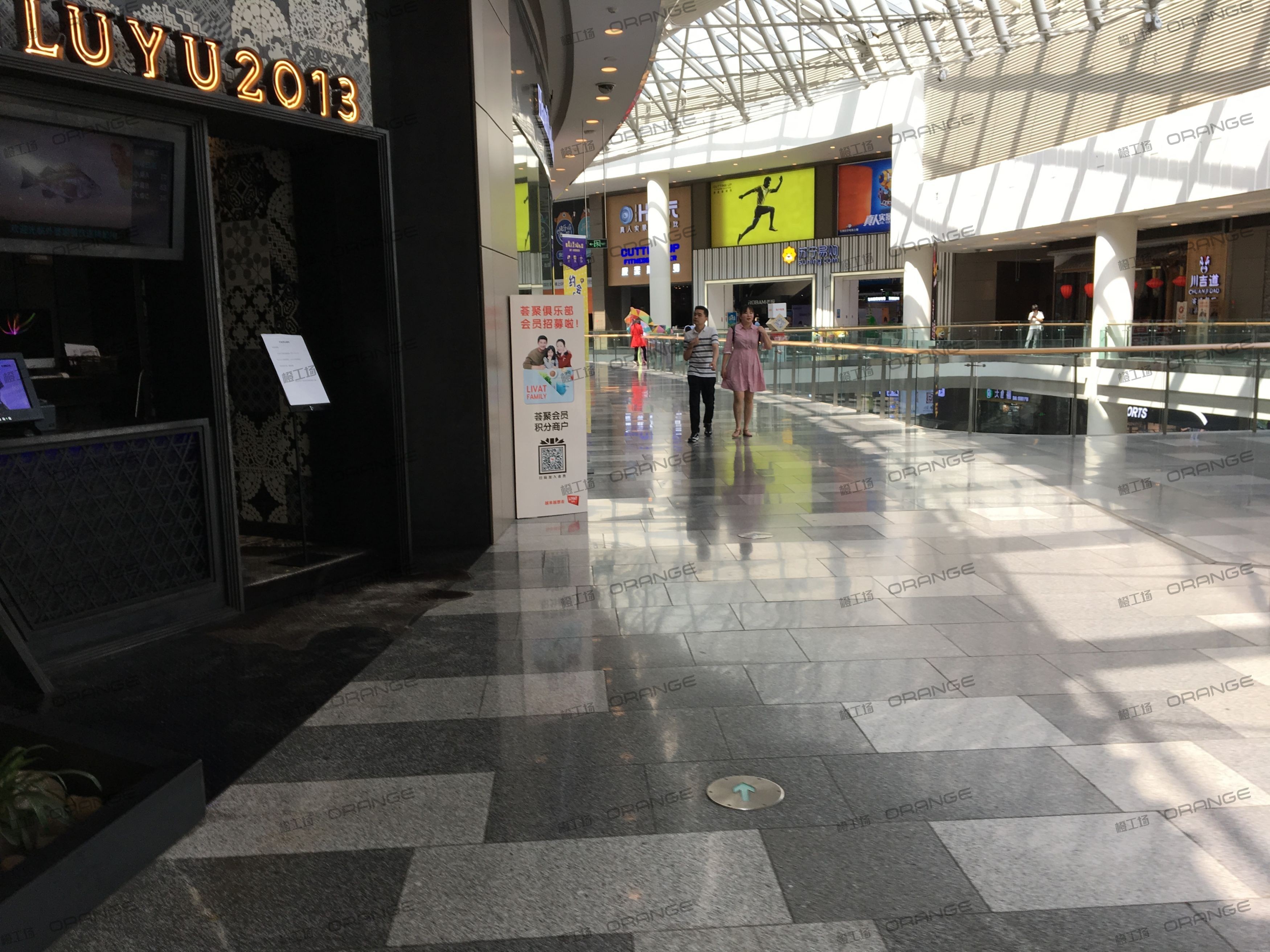 武汉荟聚购物中心-室内三层东南侧环廊北一3