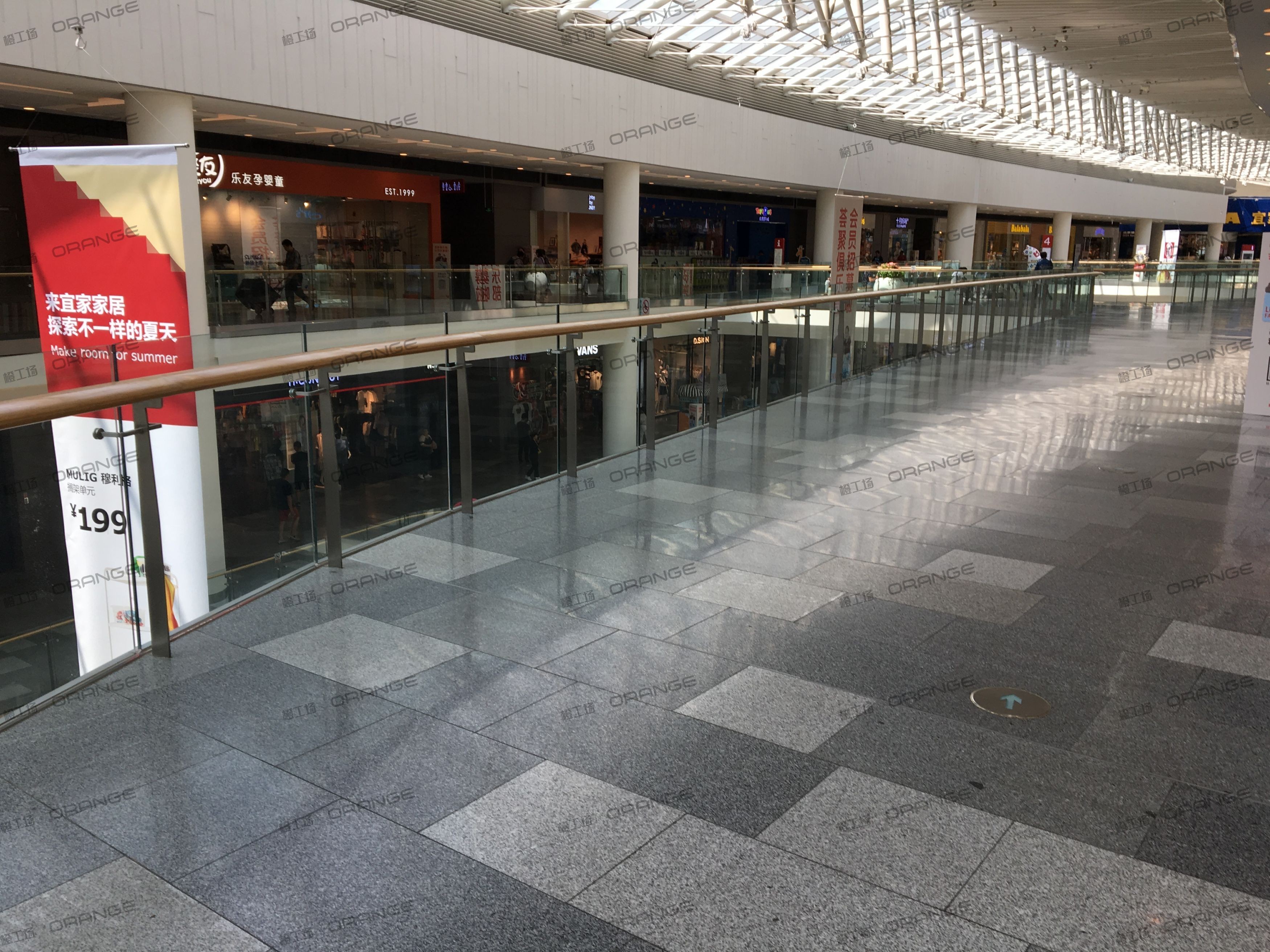 武汉荟聚购物中心-室内三层西北侧环廊南三3