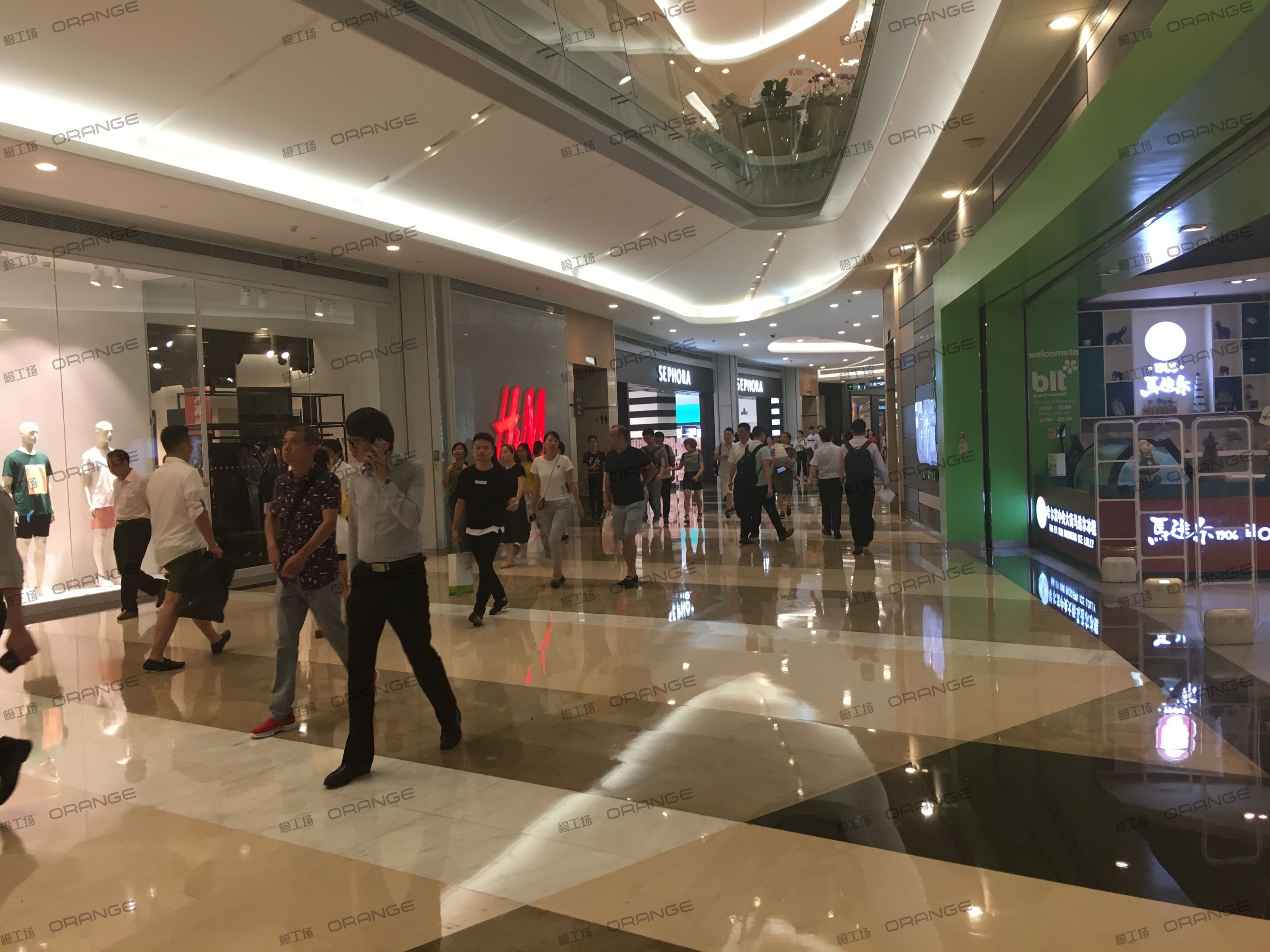 深圳京基百纳空间（KK MALL）-室内负一楼南侧中庭2