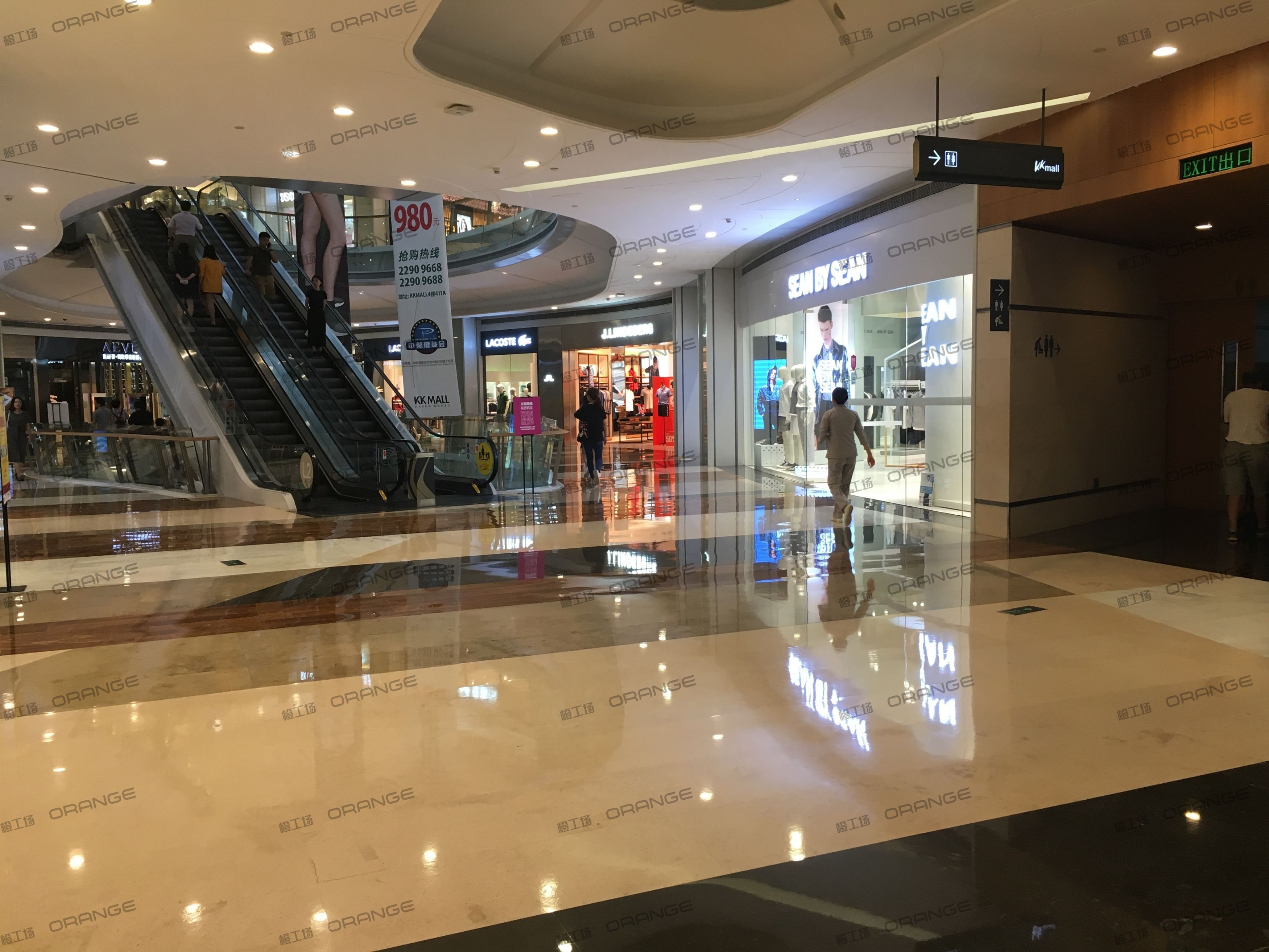 深圳京基百纳空间（KK MALL）-室内二层北侧环廊间过道3