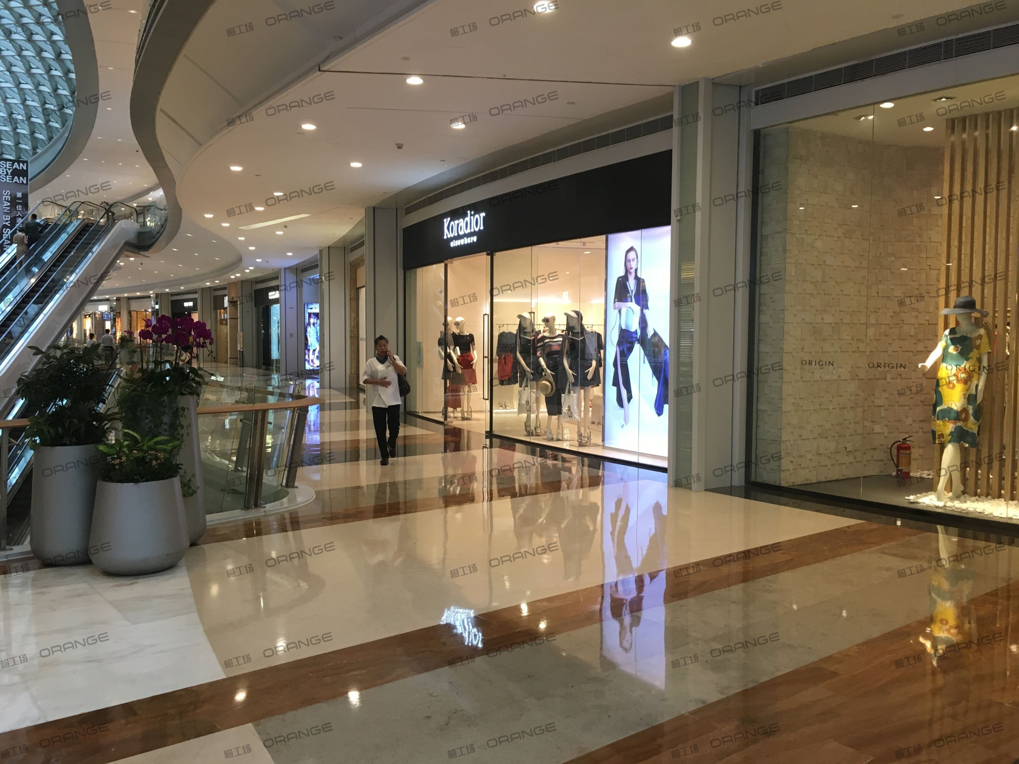 深圳京基百纳空间（KK MALL）-室内三层北侧环廊间过道4